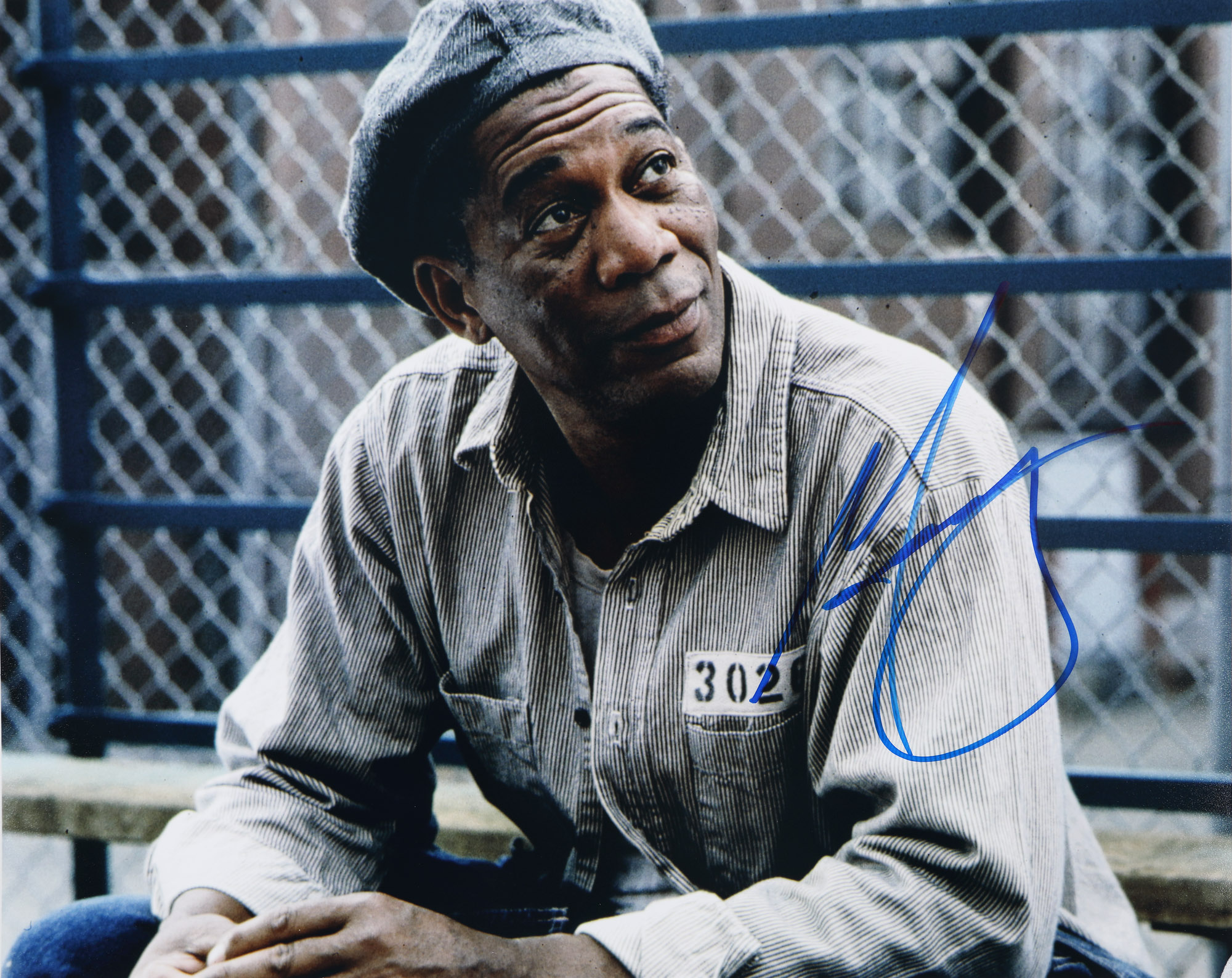 Morgan Freeman, The Shawshank Redemption - photograph, with the actor's autograph, certificate of authenticity
