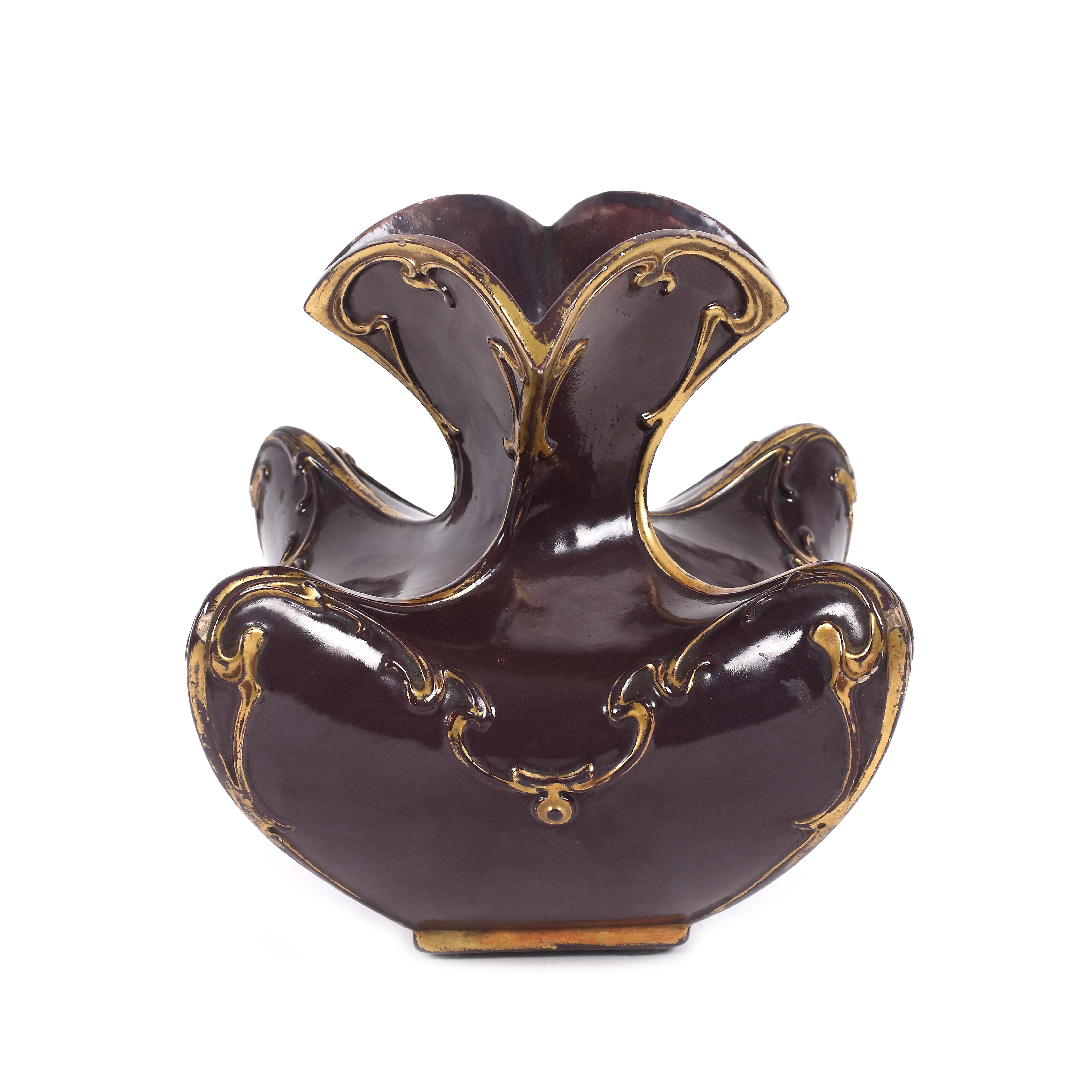 Vas Terre d'Eclance Charenton, din ceramică, cca. 1900-1910