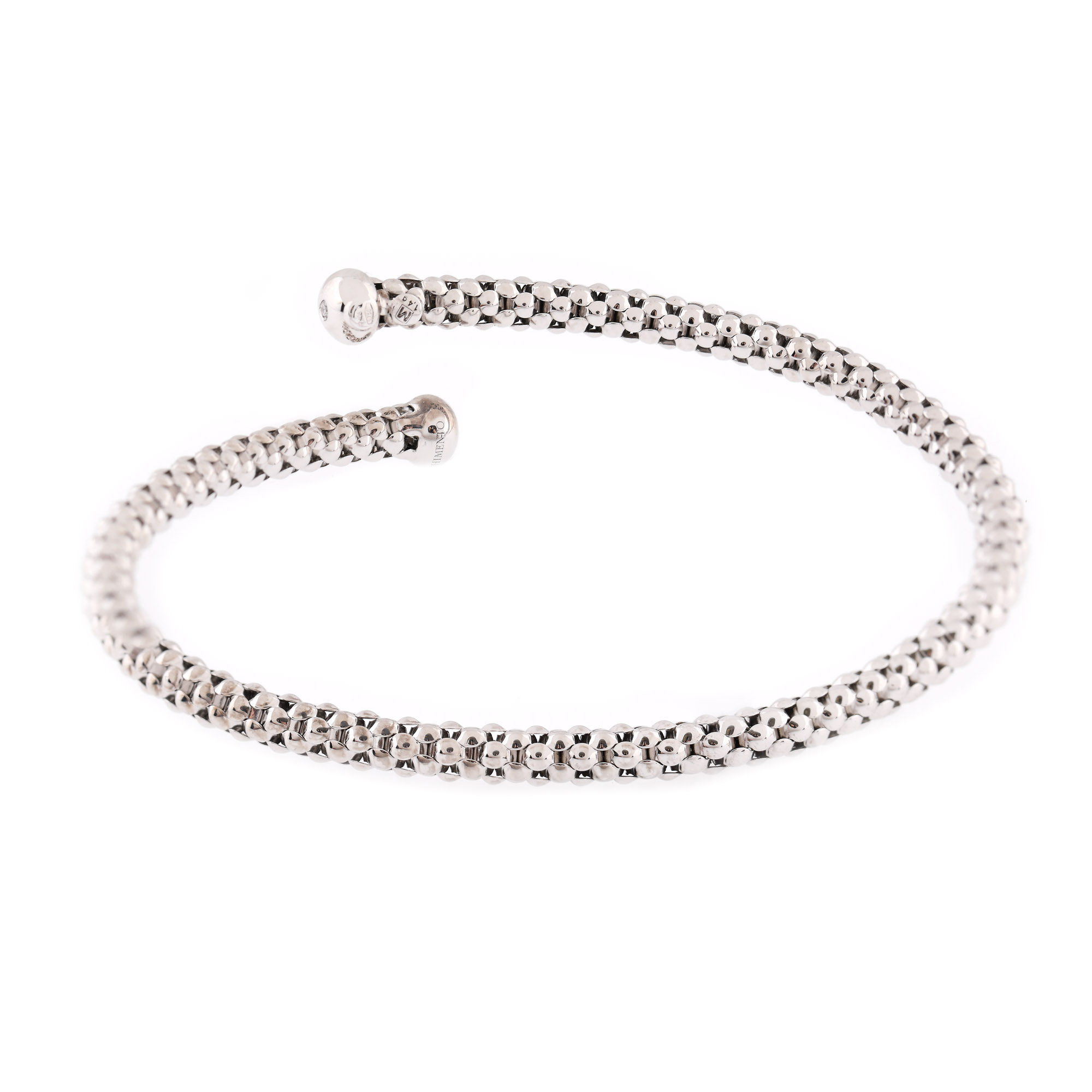 Chimento bracelet, white gold, decorated with diamonds, original box