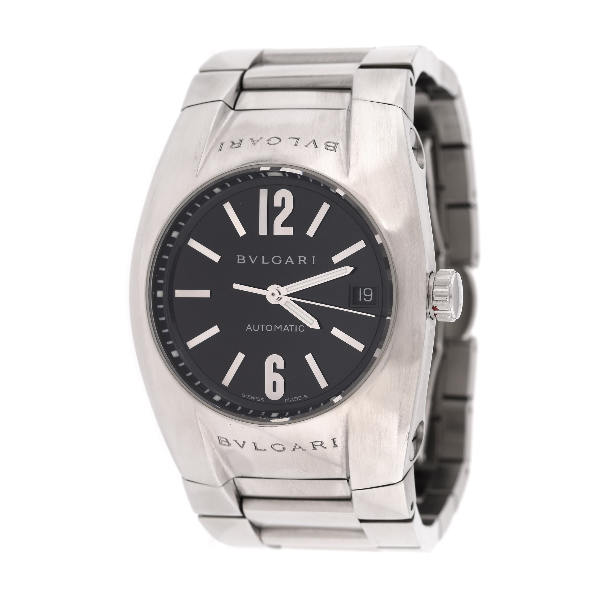 Bvlgari Ergon wristwatch, men, with two additional links