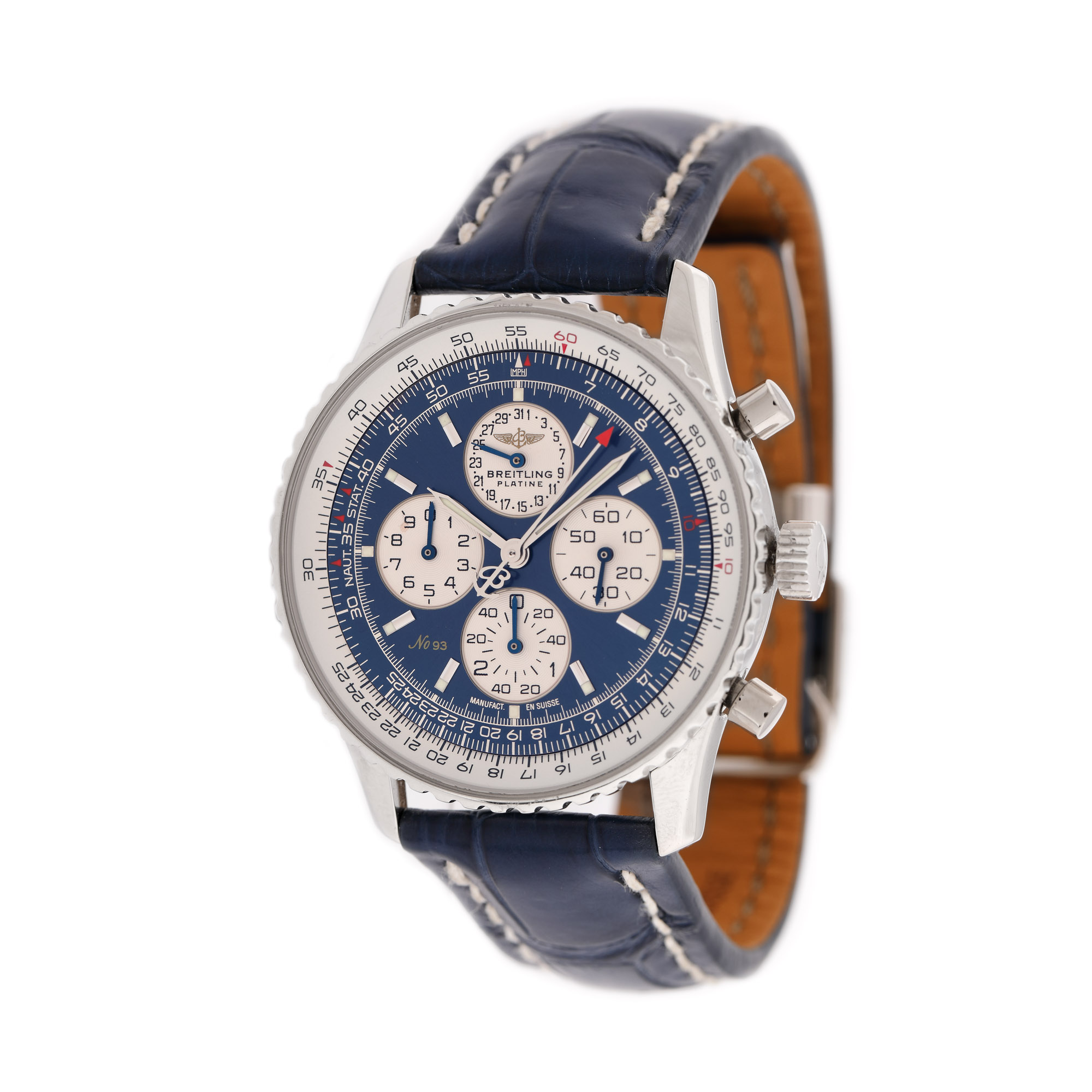 Breitling Airborne Platine wristwatch, men, limited edition 93/100