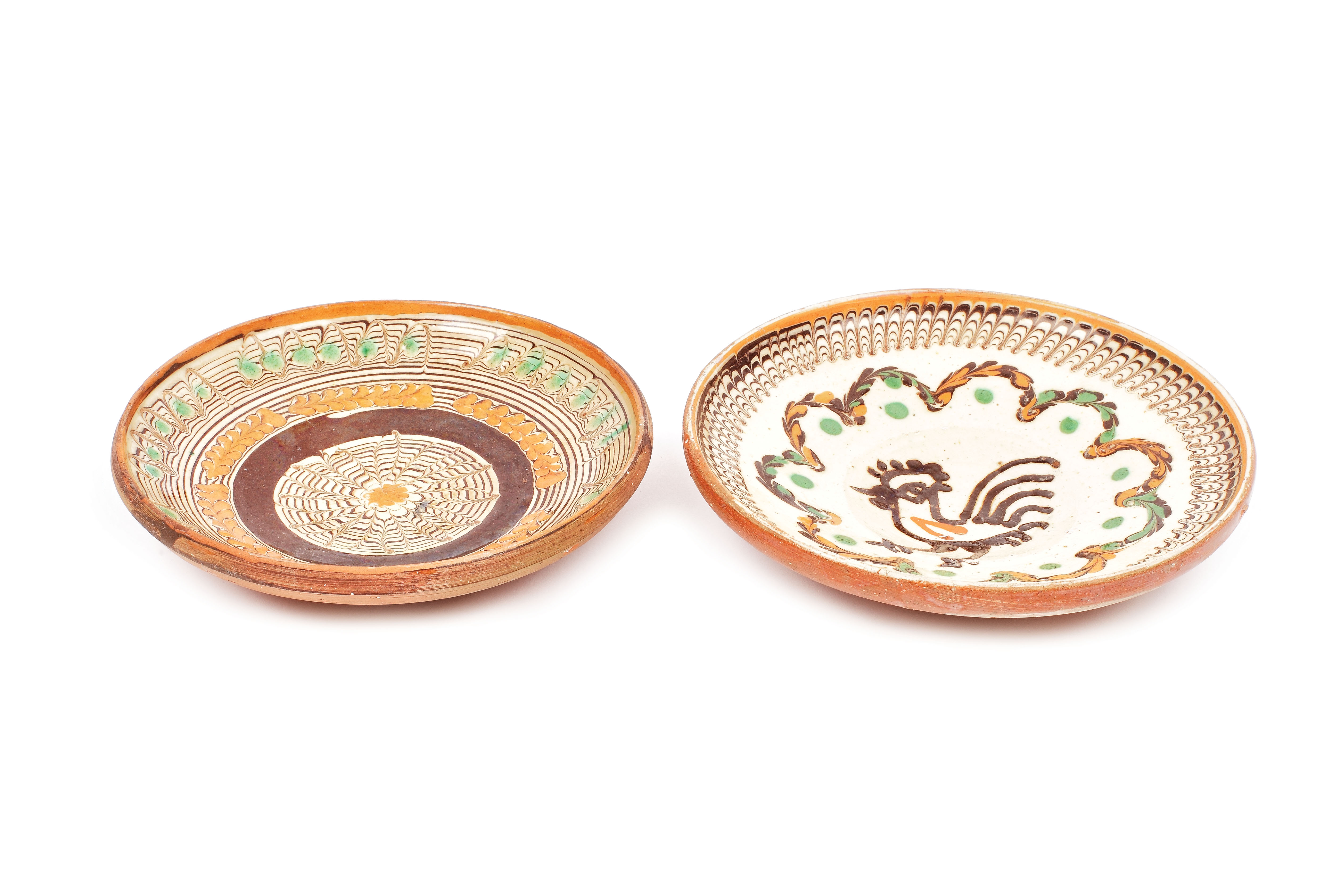 Pereche de taiere, din ceramică Horezu