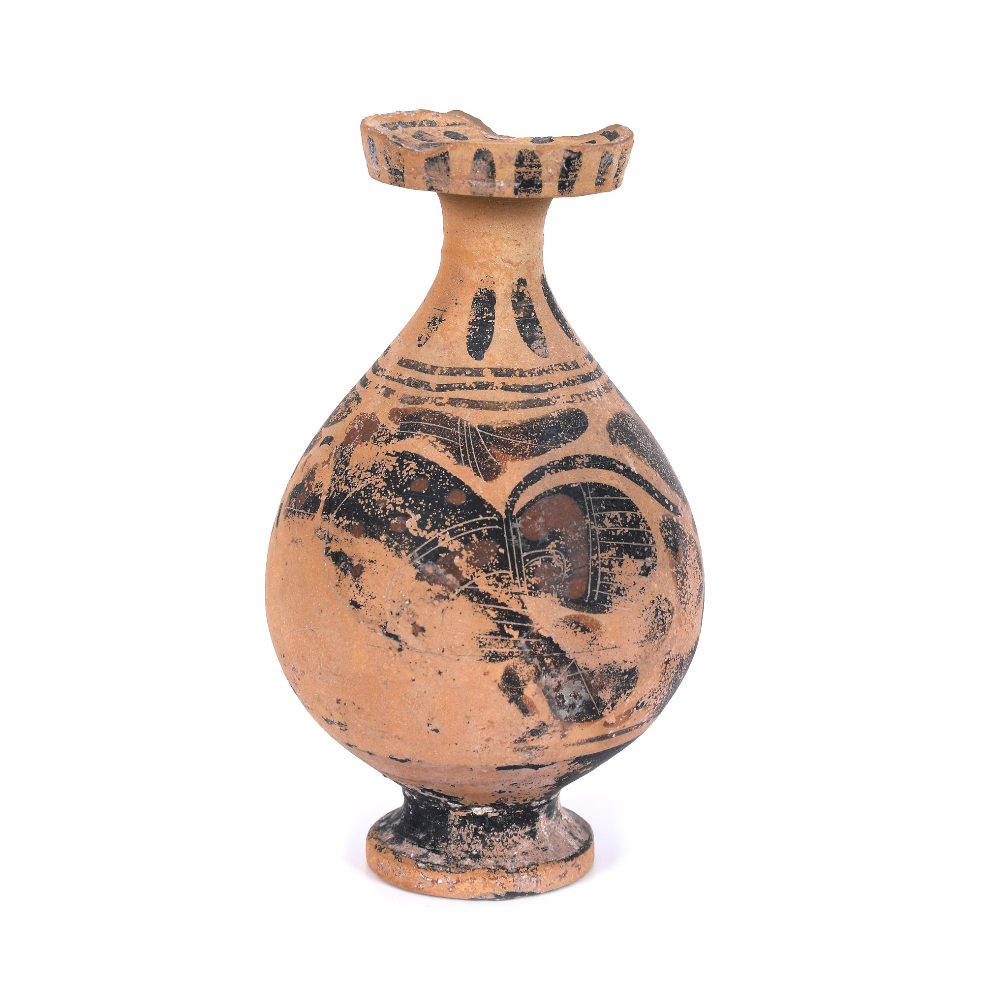 Lekythos corintic, sfârșitul sec. VII î.e.n.