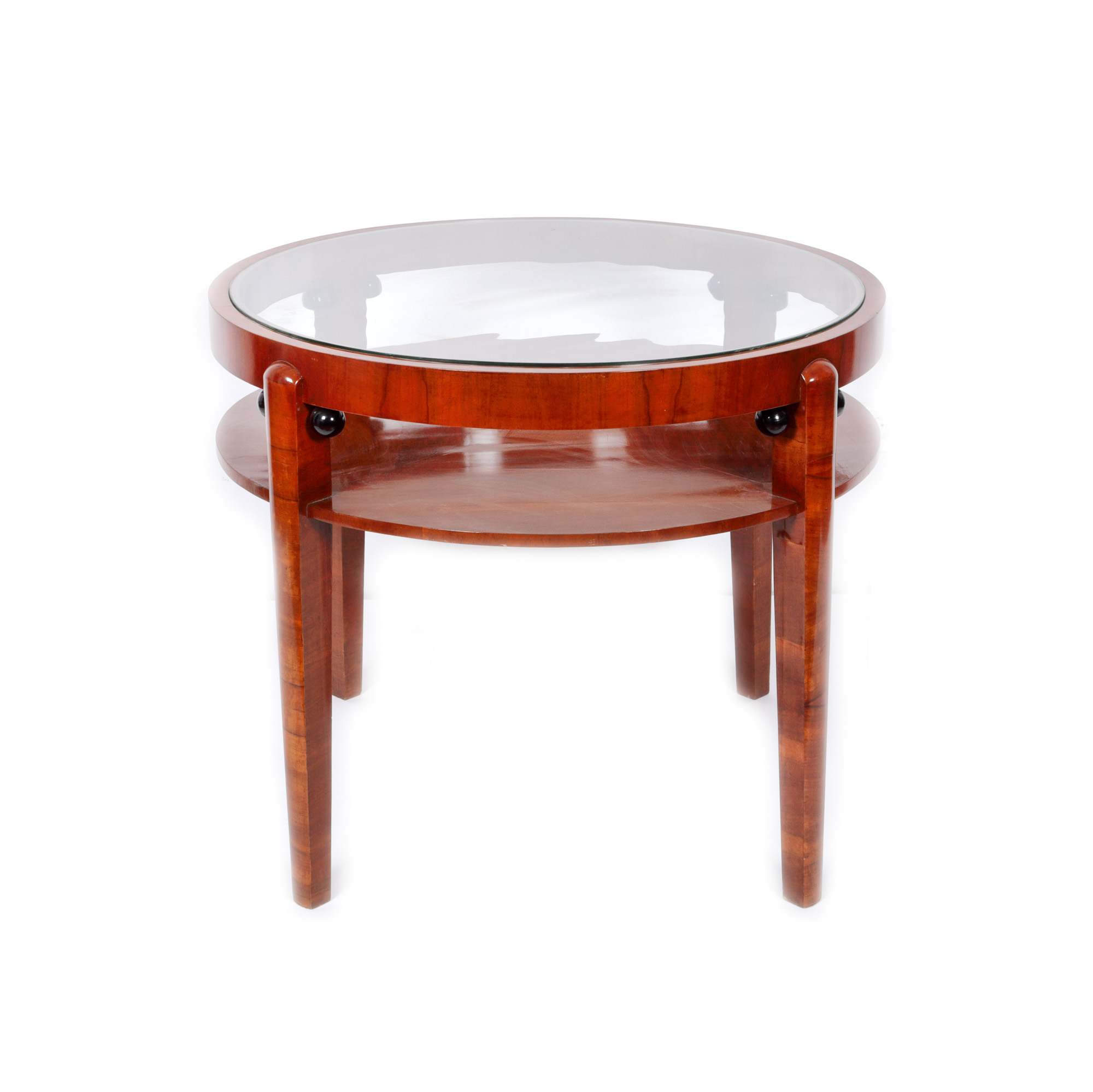 Masă Art Deco, rotundă, pentru reviste, cca. 1920