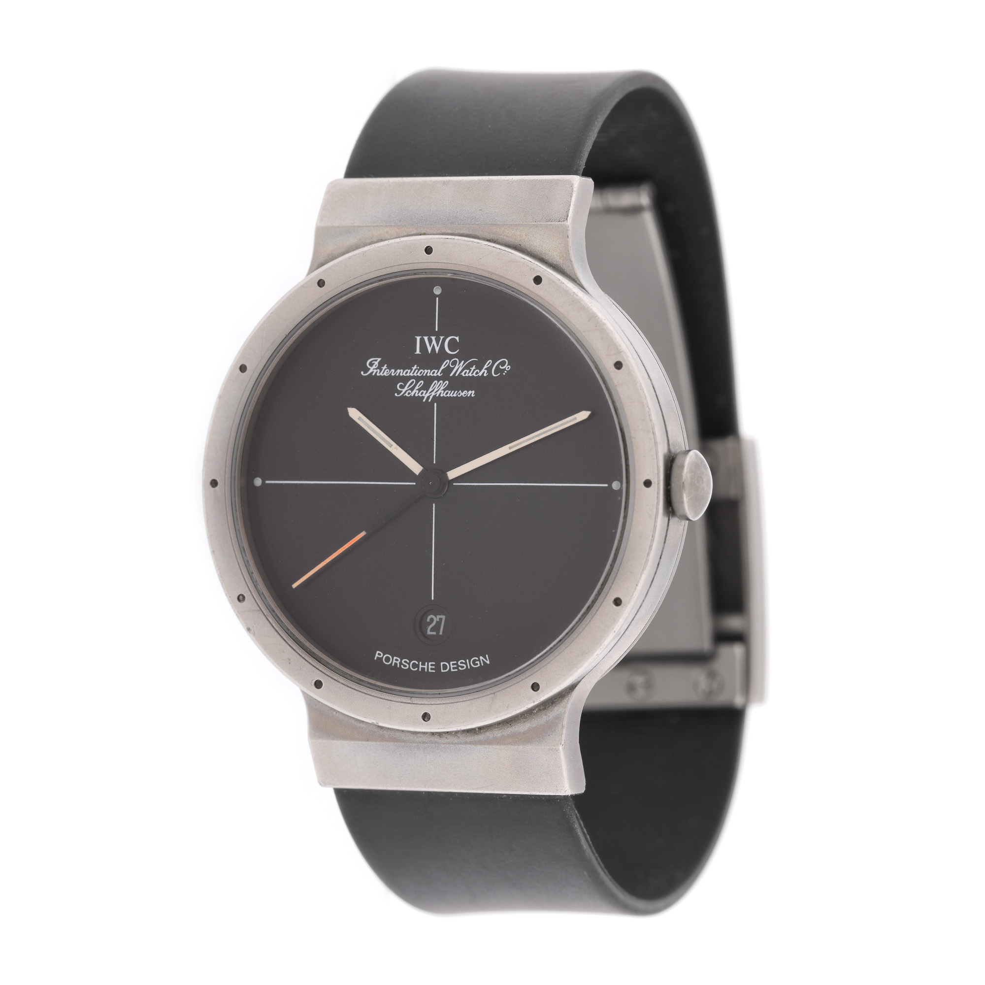 Ceas IWC Porsche Design, din titan, de mână, unisex
