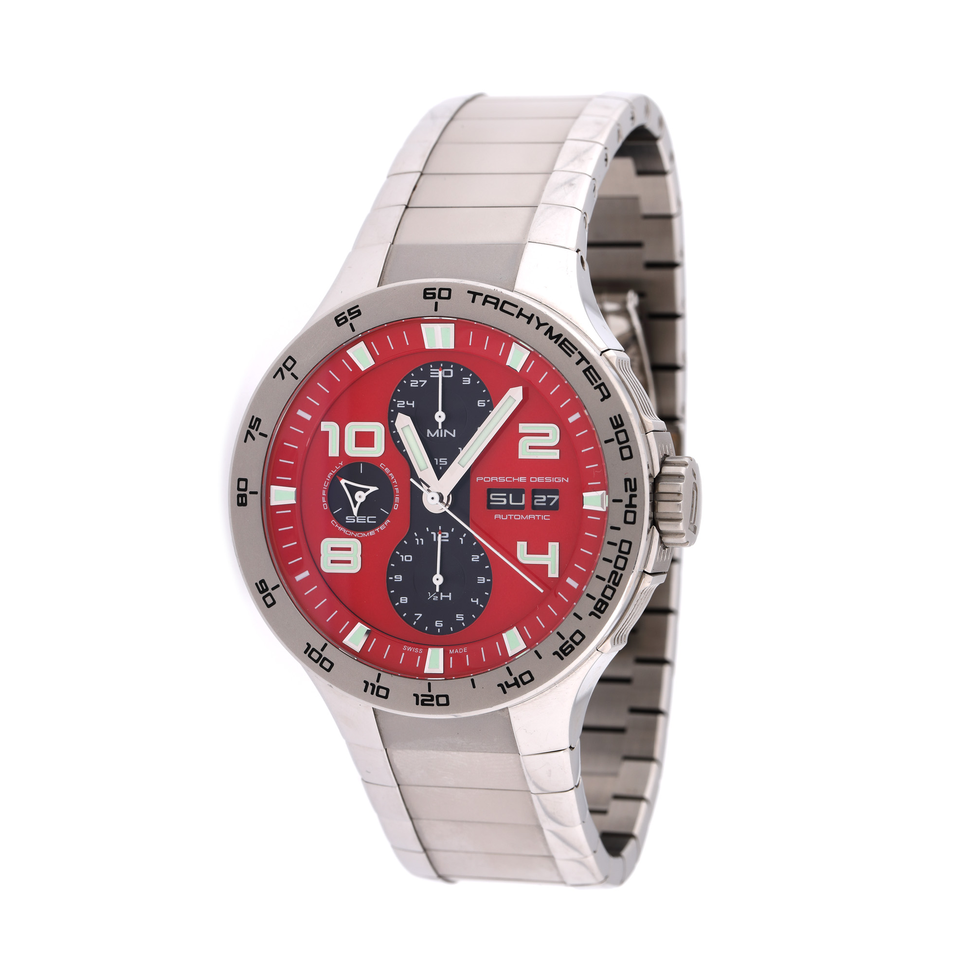 Ceas Porsche Design Flat Six, de mână, bărbătesc
