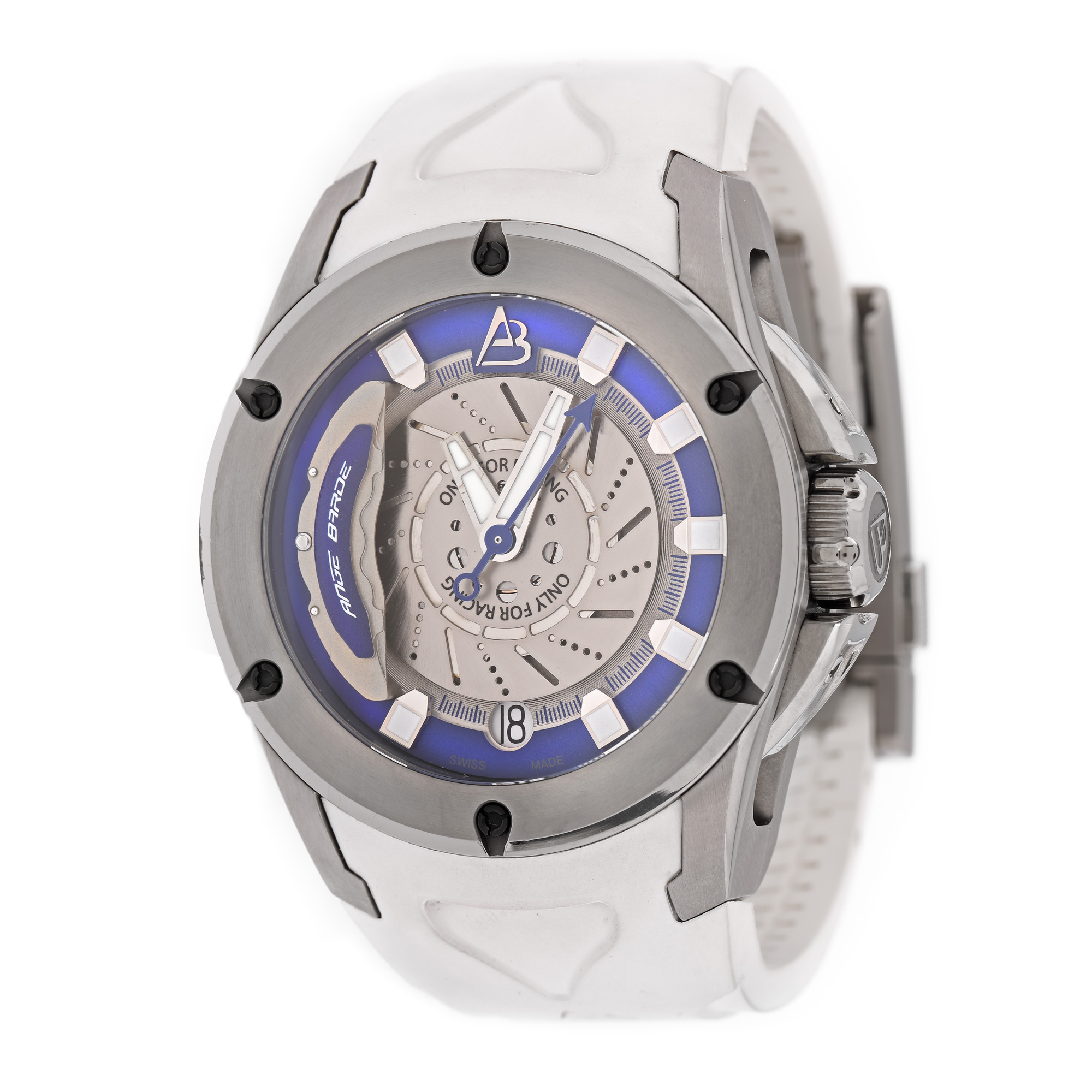 Ceas Ange Barde F1RST Sponsor edition Bleue, de mână, bărbătesc, ediție limitată 54/88