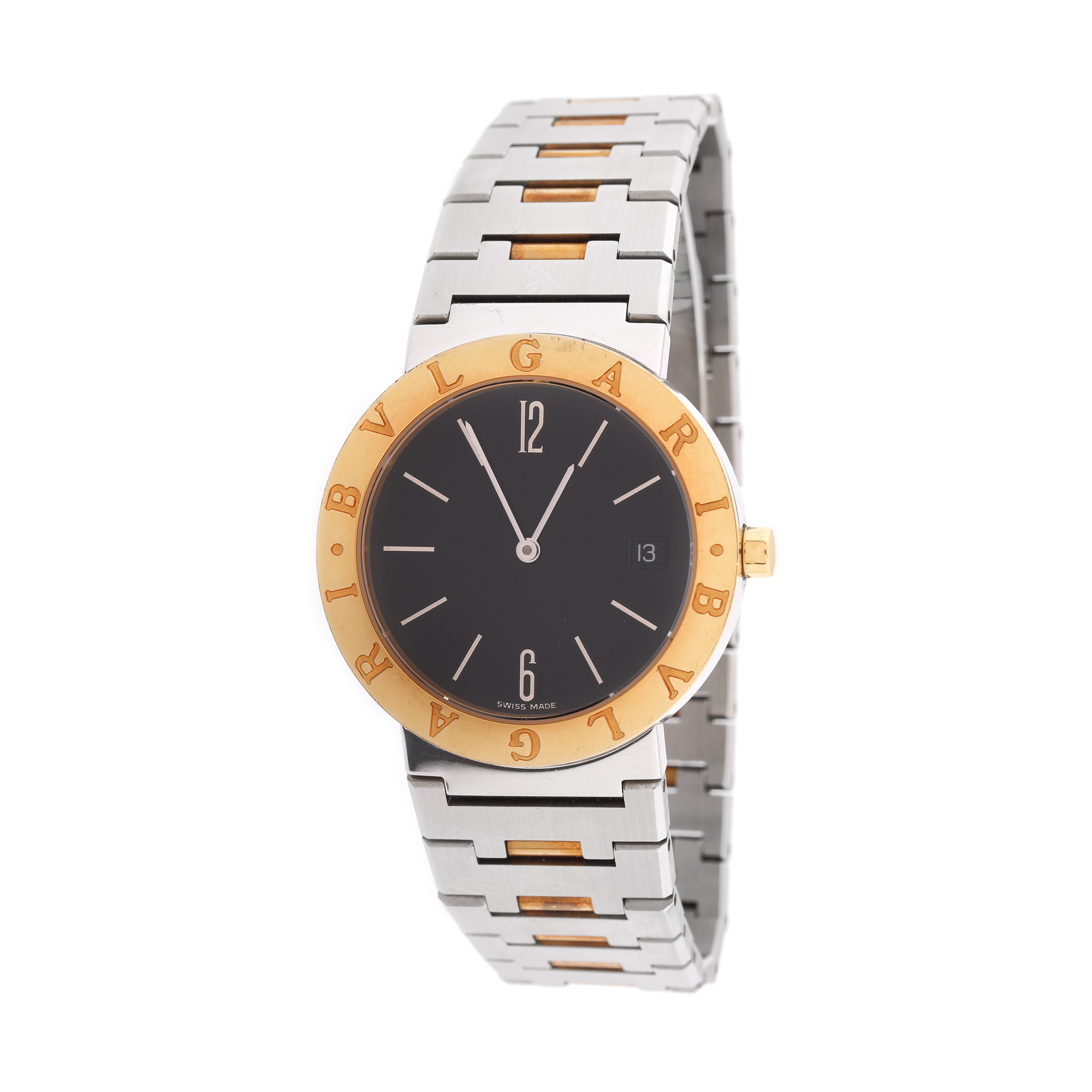 Bvlgari wristwatch, gold and steel, women