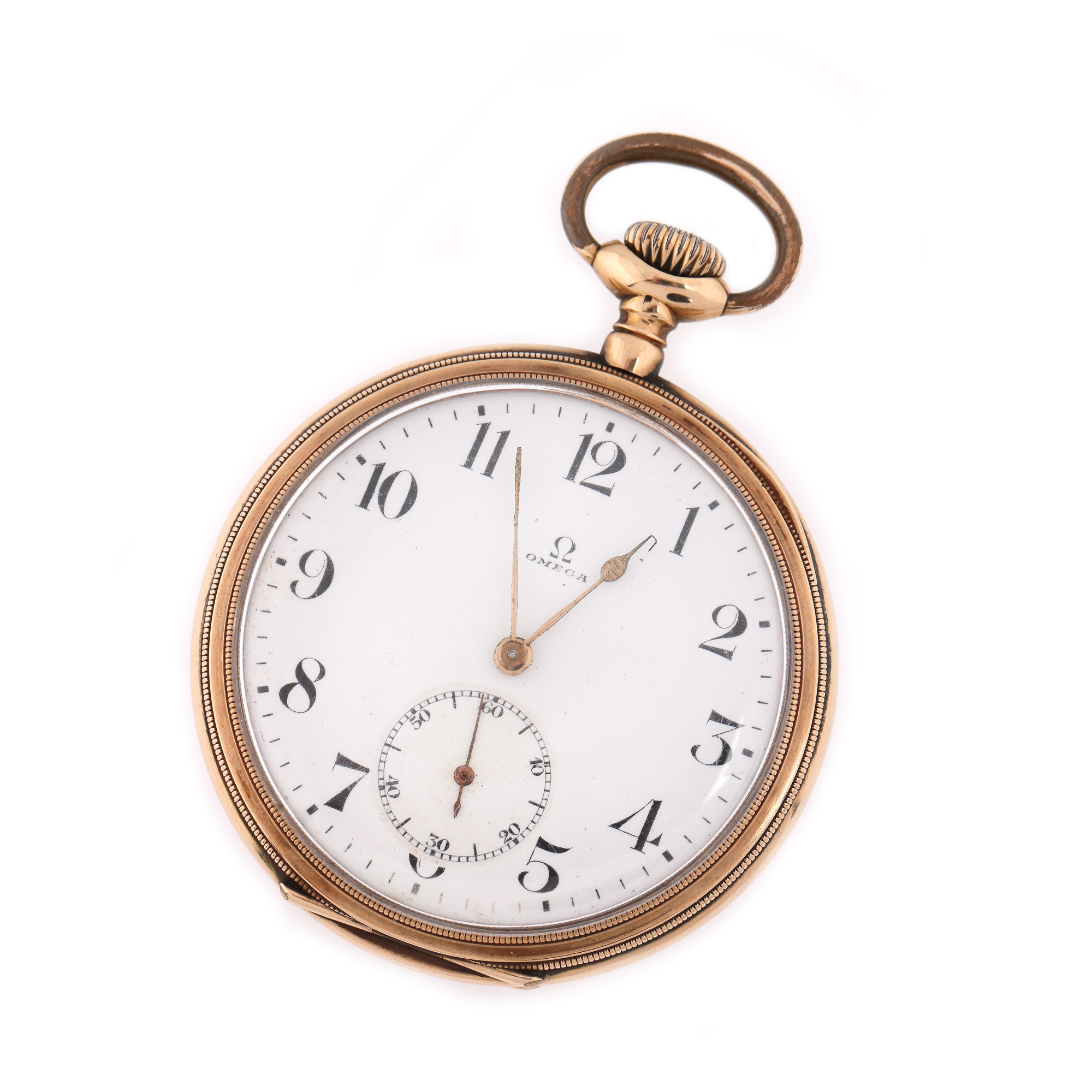 Omega pocket watch, gold, approx. 1930