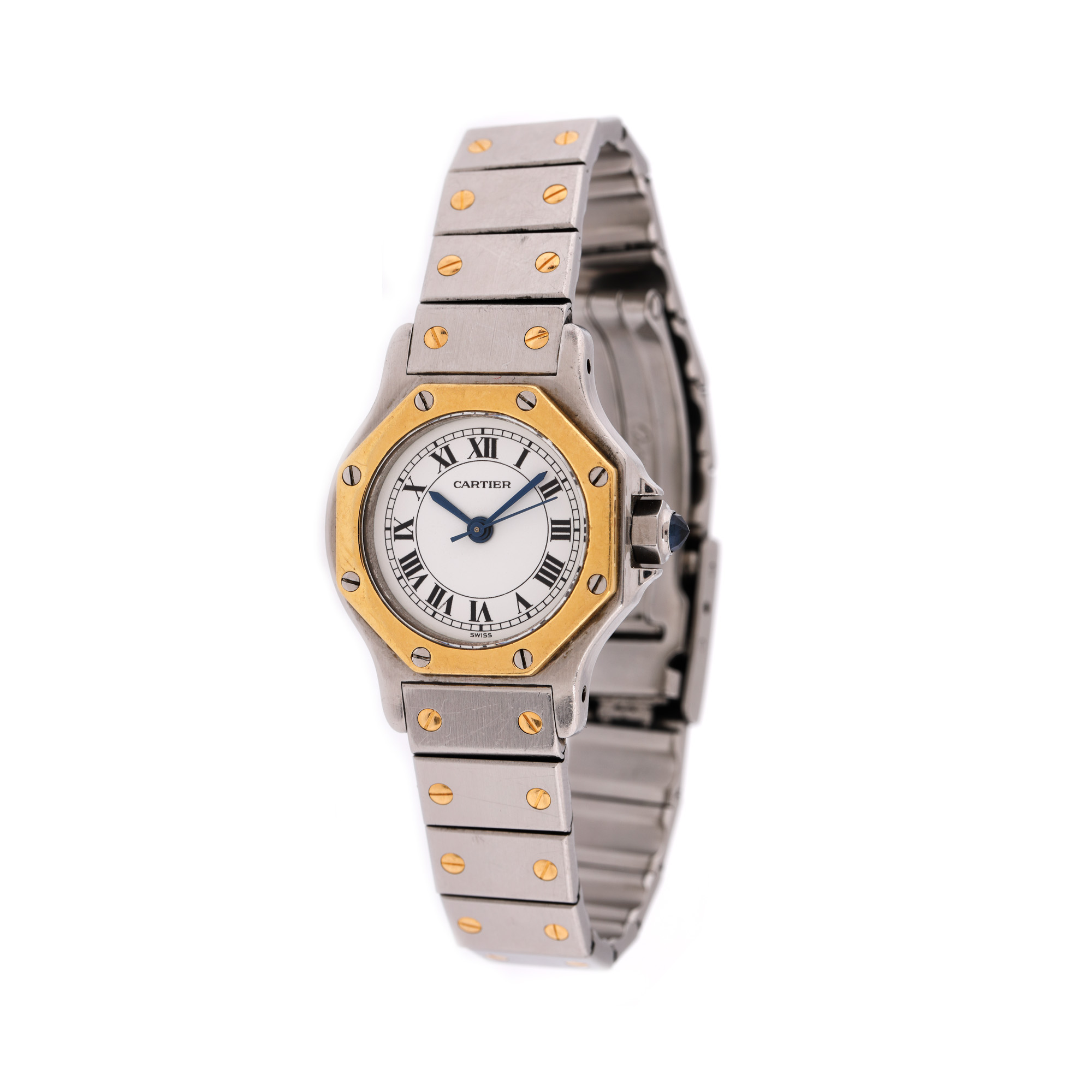 Ceas Cartier Santos Ronde, de mână, de damă
