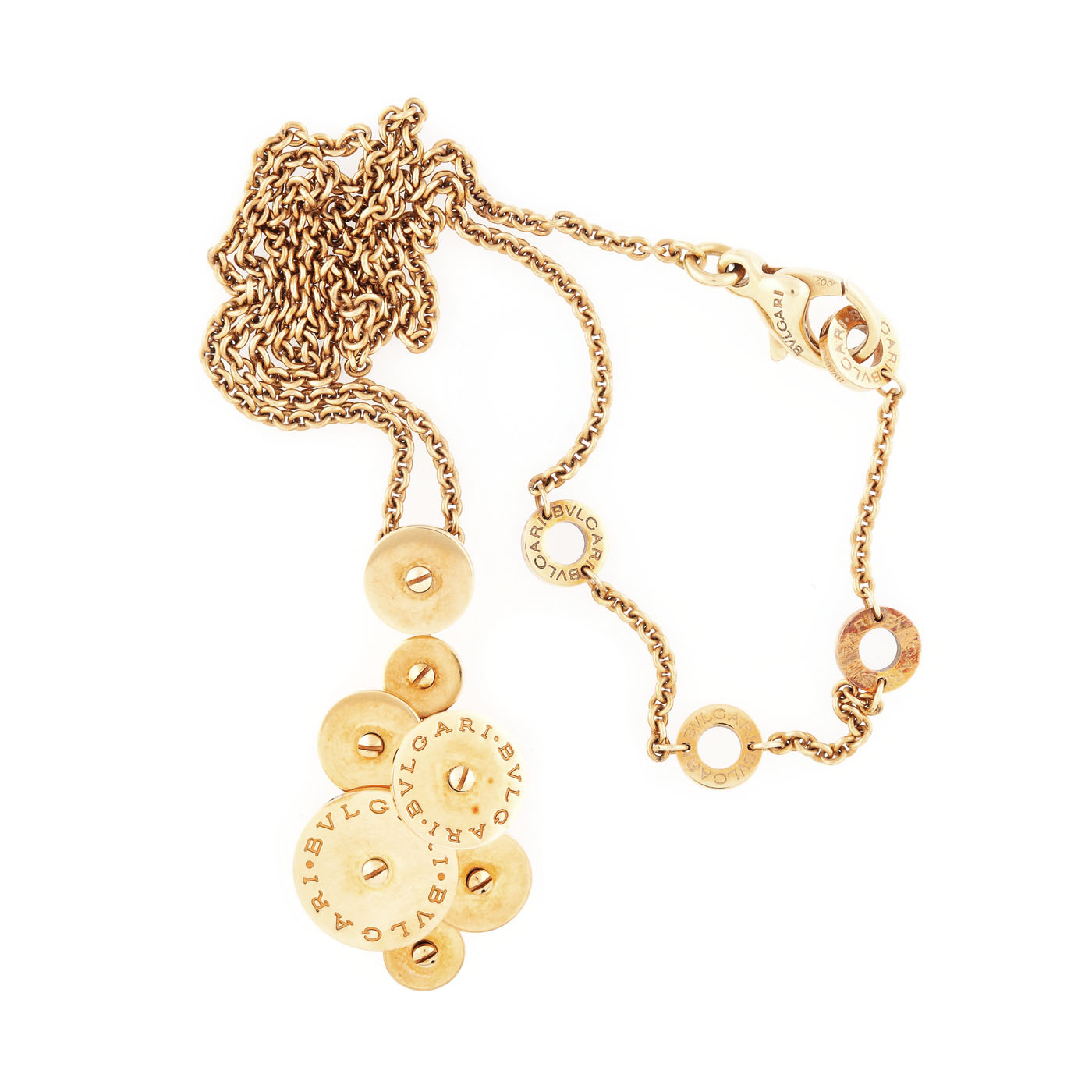 Bvlgari gold necklace