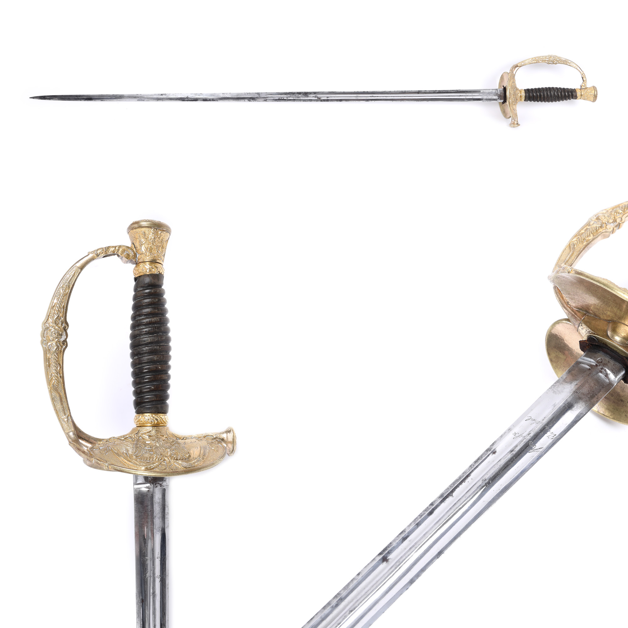 French officer's sword, period of the Second Empire, mid-19th century
