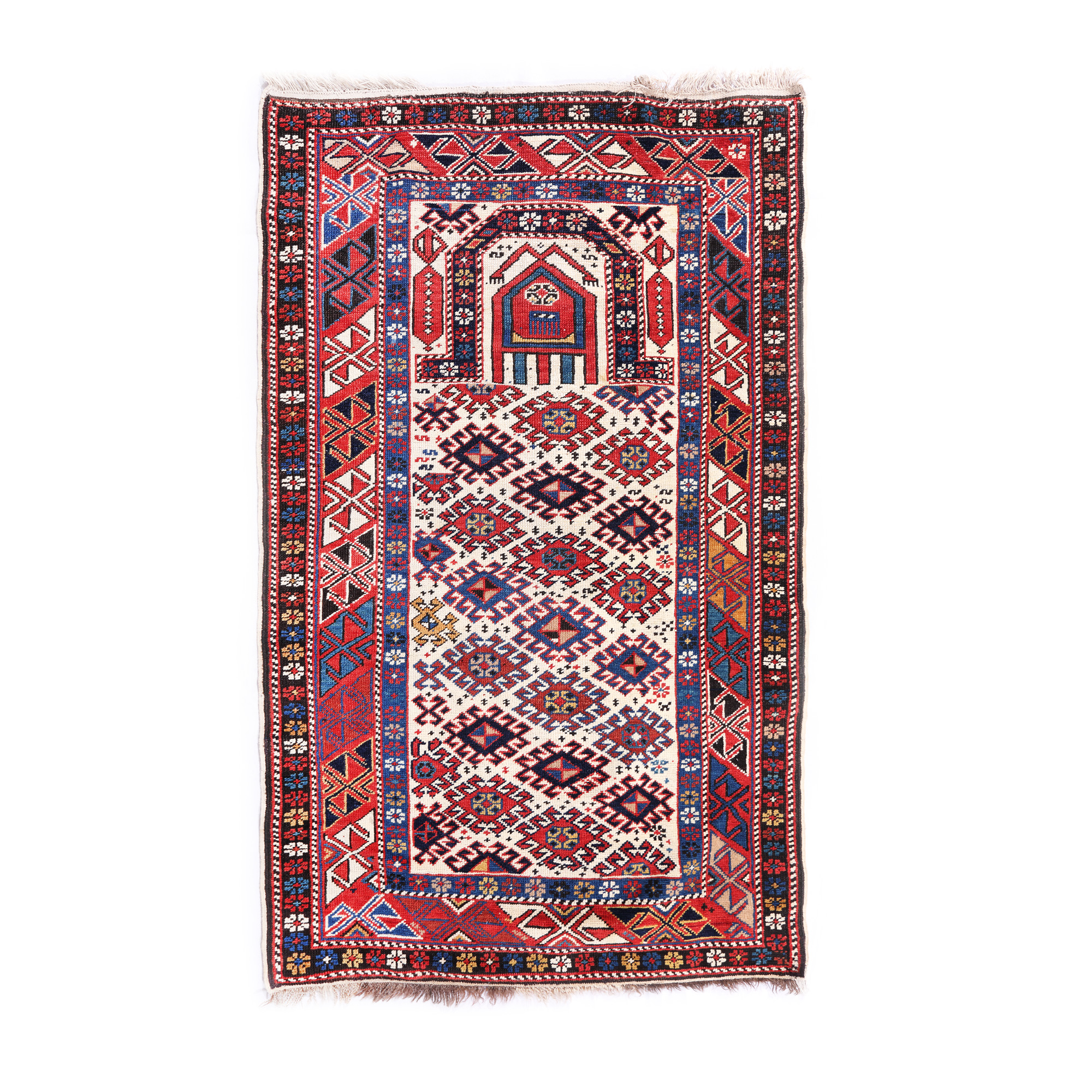Shirvan wool rug, decorated with "tarantulas", Caucasus, second half of the 19th century