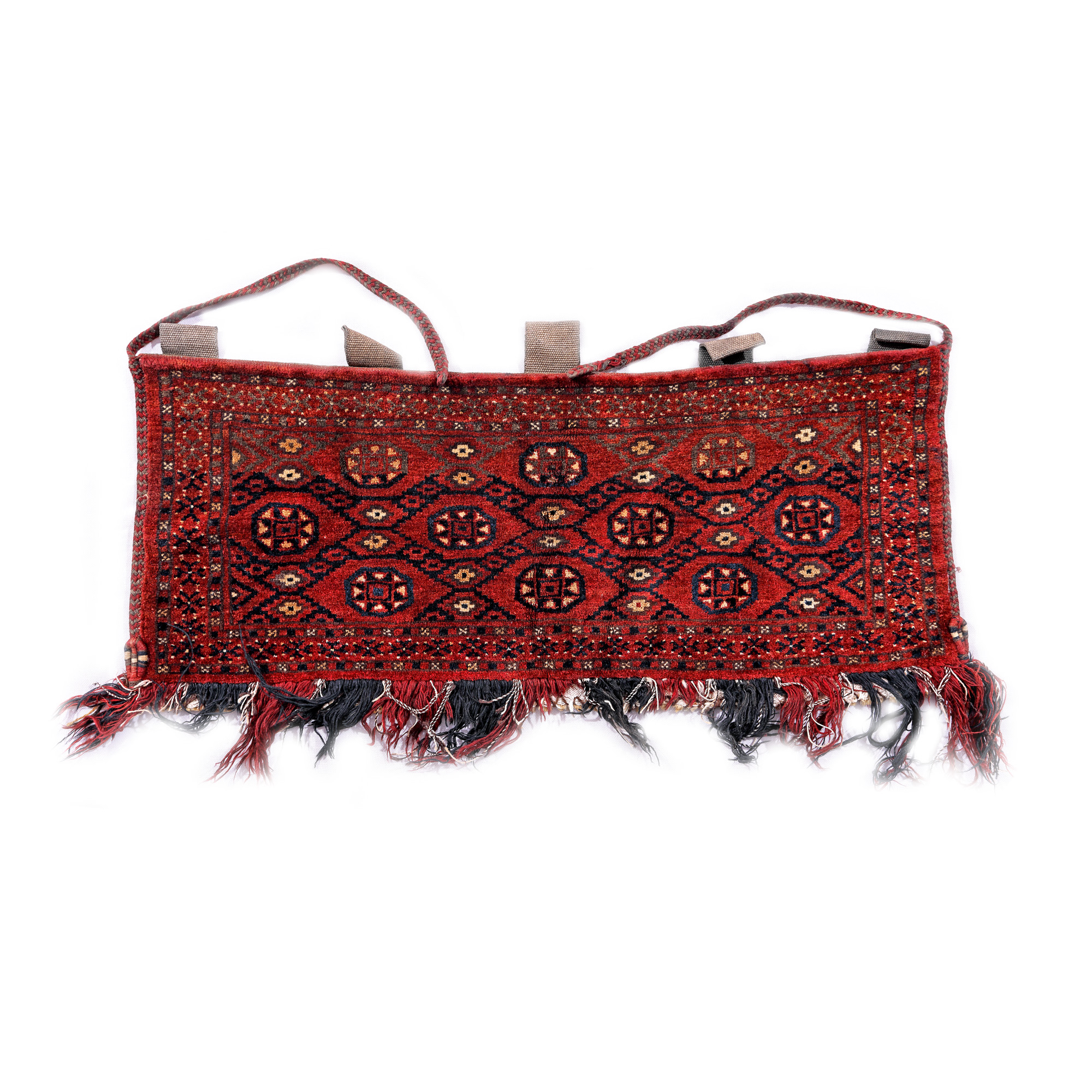 Wool Tekke-Buhara ersari (tent door), Turkmenistan, second half of the 19th century