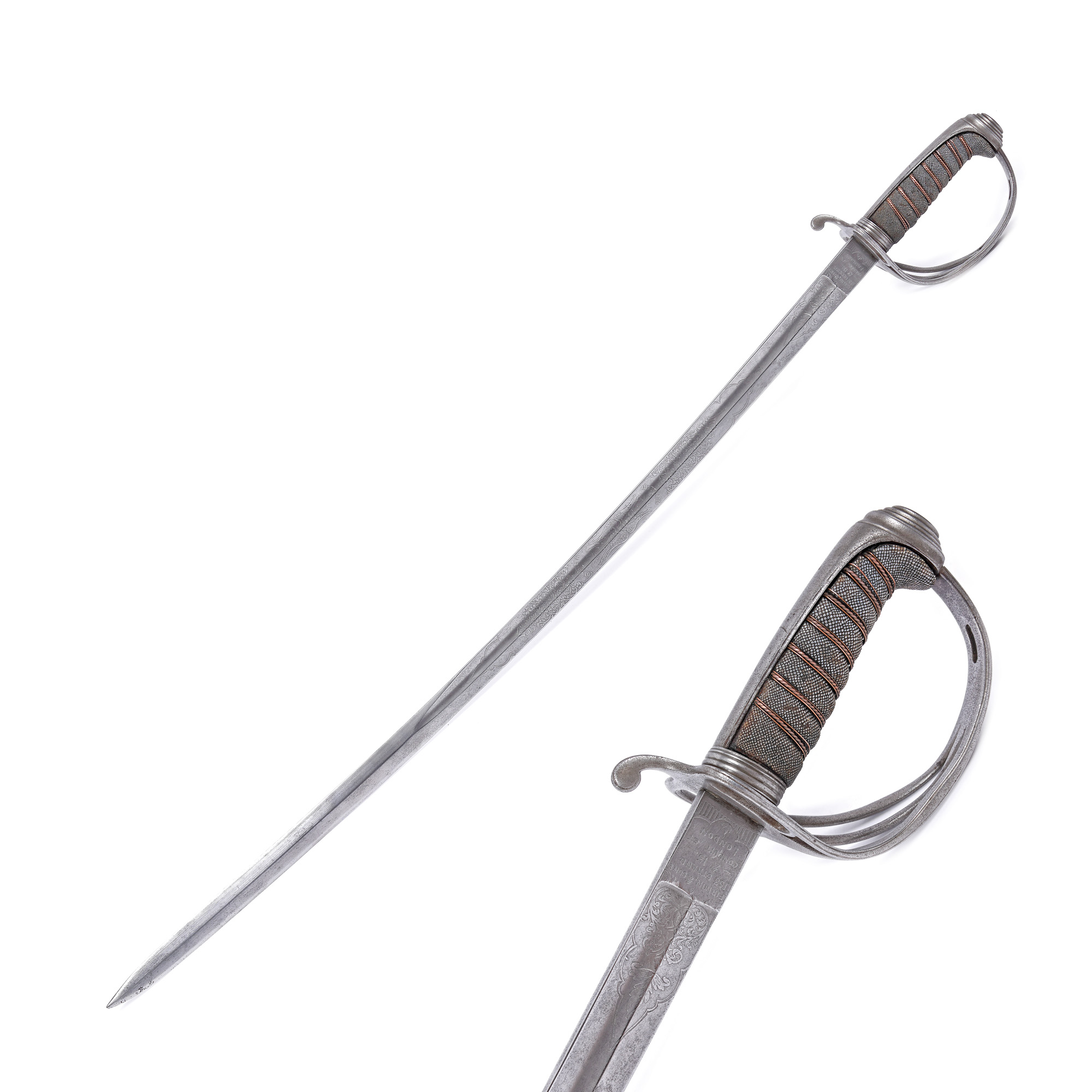 Artillery officer's sword, model 1821, Great Britain, mid-19th century, collector's item