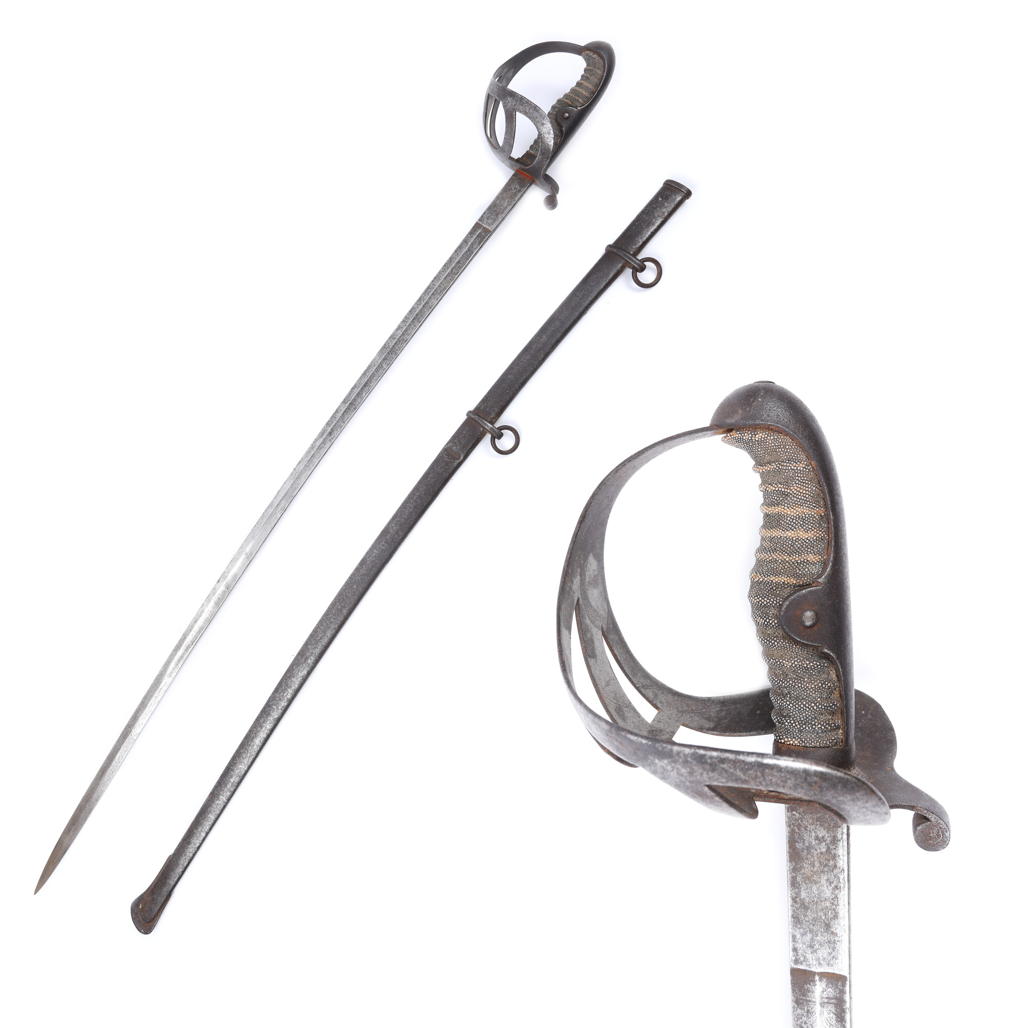 Sabie de cavalerie, cu teacă, Germania, a doua jumătate a sec. XIX