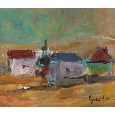 Landscape with Houses