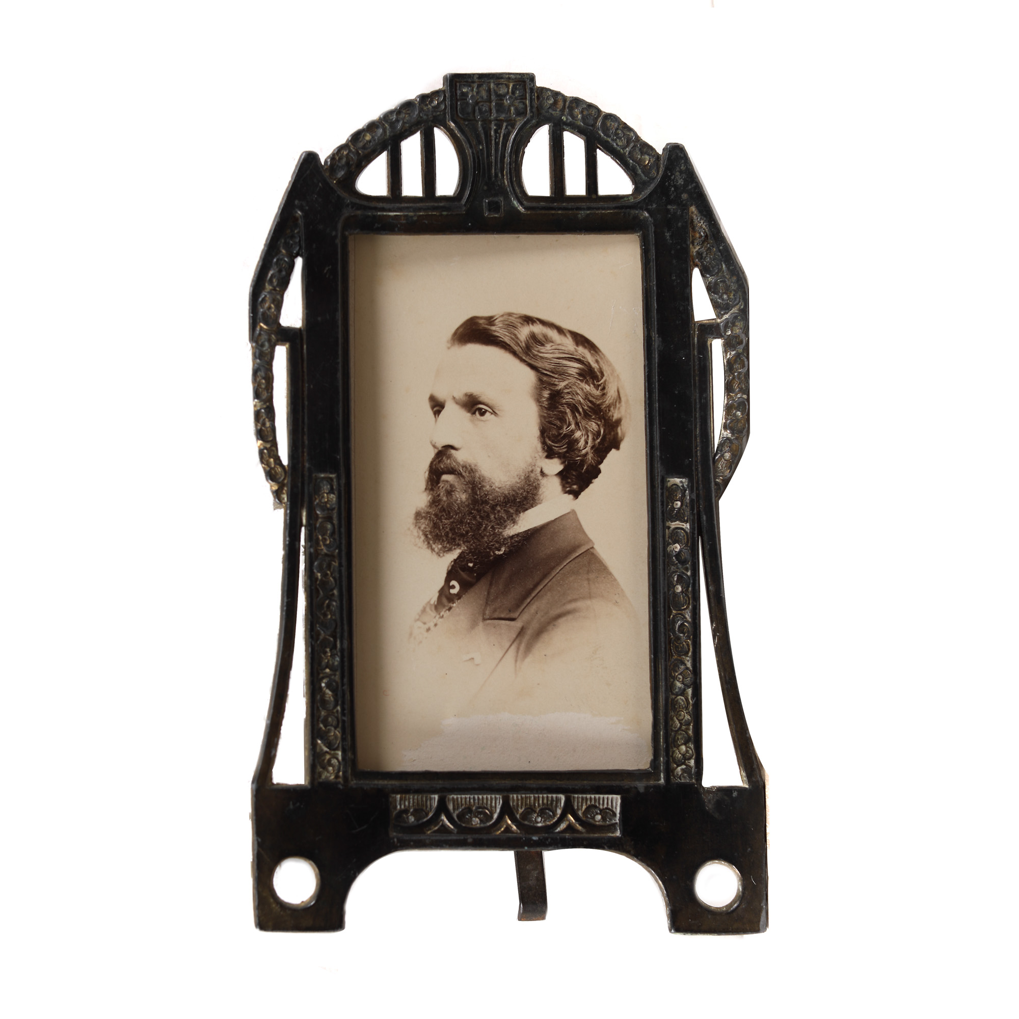 Theodor Aman, photograph, Bucharest, approx. 1870, extremely rare collector's item
