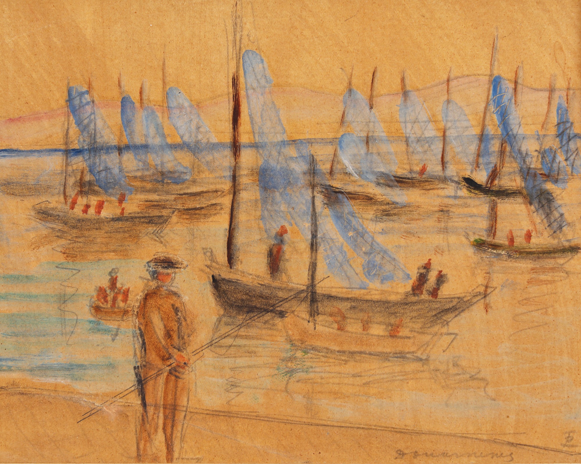 In the Douarnenez Port