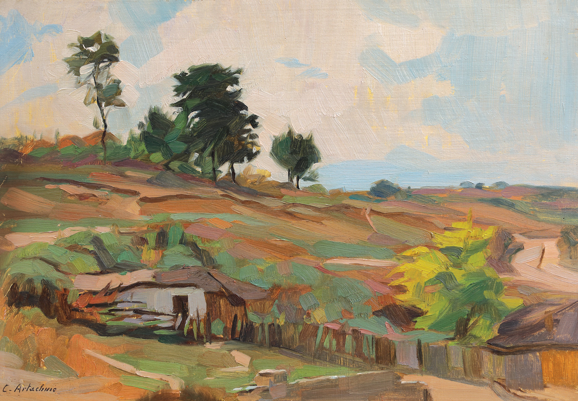 Landscape from Dobrogea