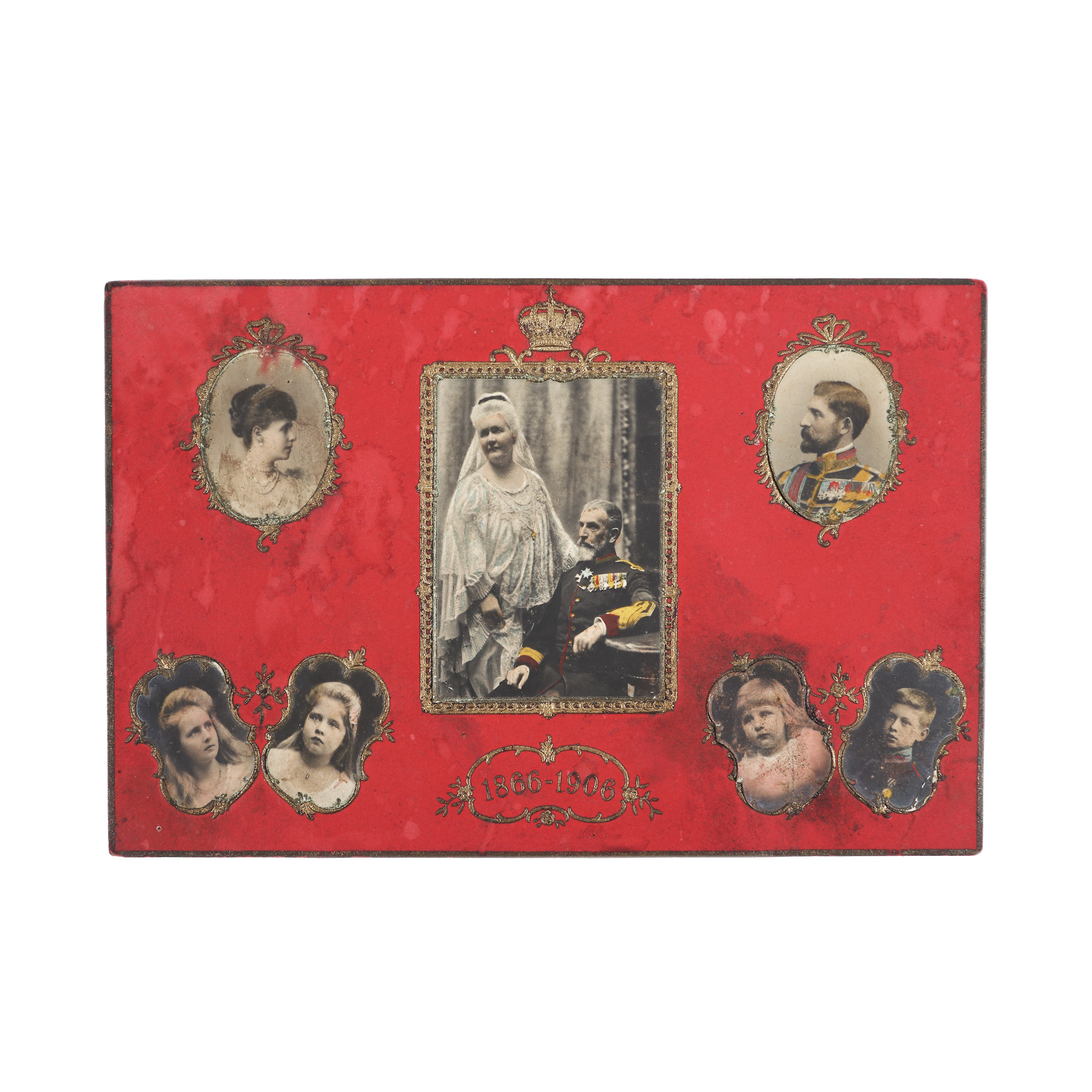 Carte poștală ”Jubileu de 40 de ani”, București 1906