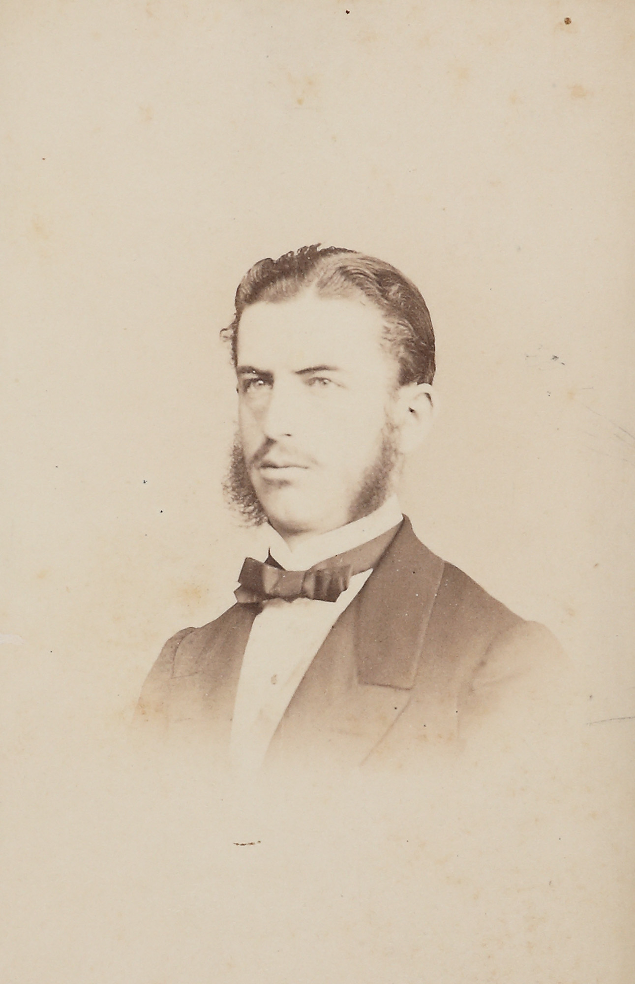 Fotografie ilustrându-l pe Regele Carol I, București, cca. 1870