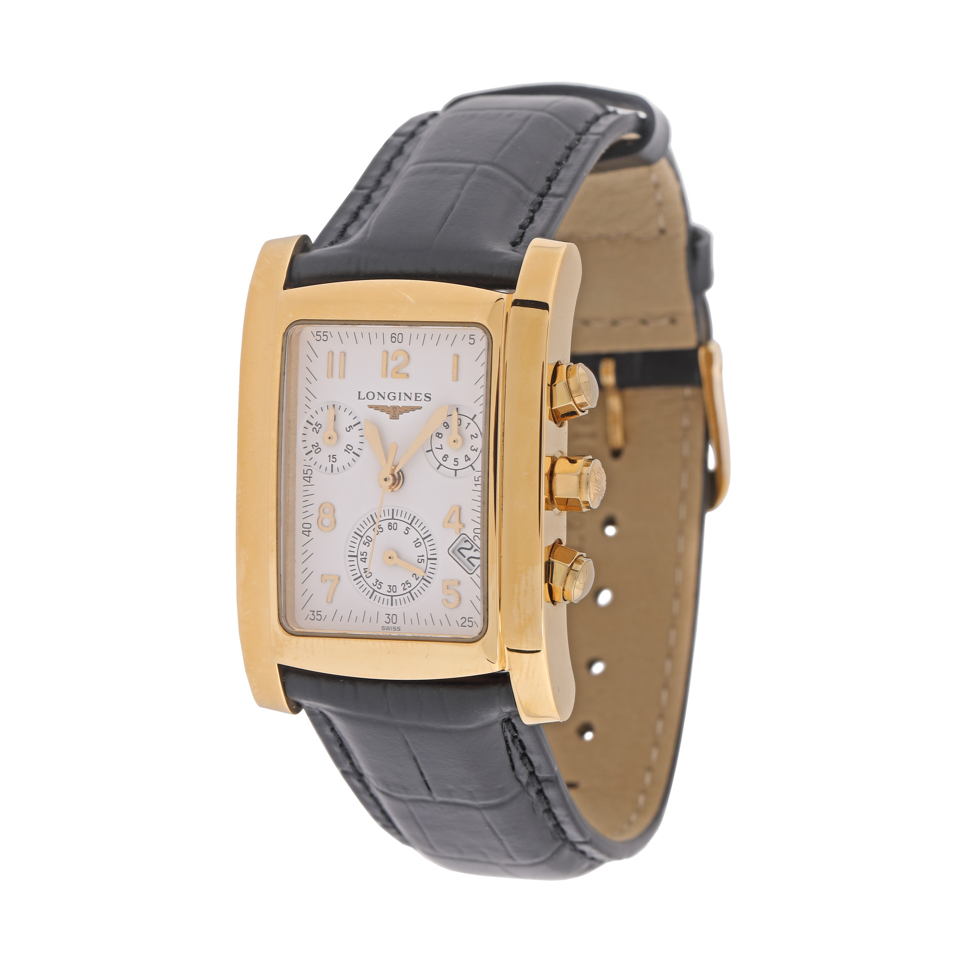 Ceas Longines Dolce Vita, din aur, de mână, unisex, însoțit de cutia originală și card de garanție
