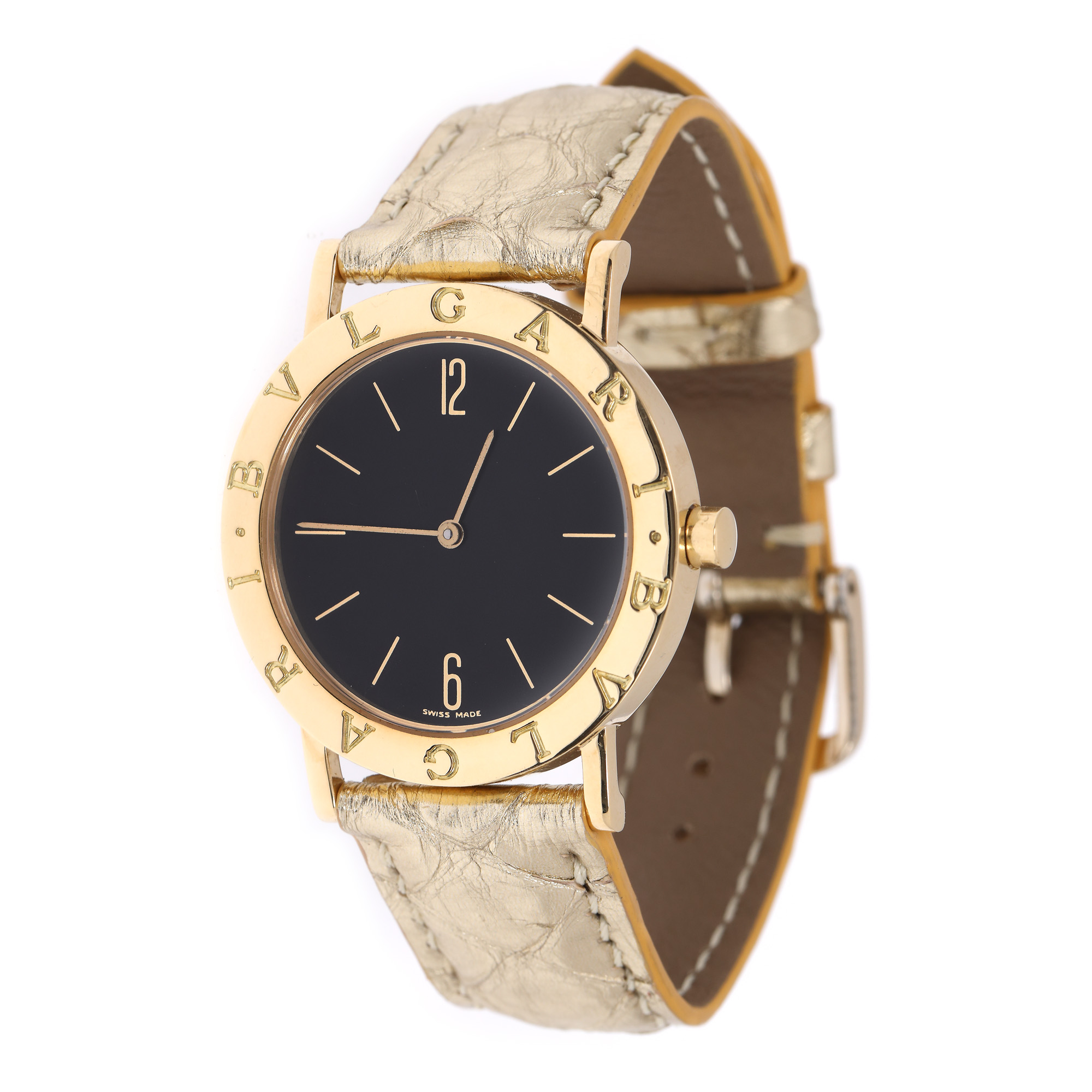 Bvlgari wristwatch, gold, women