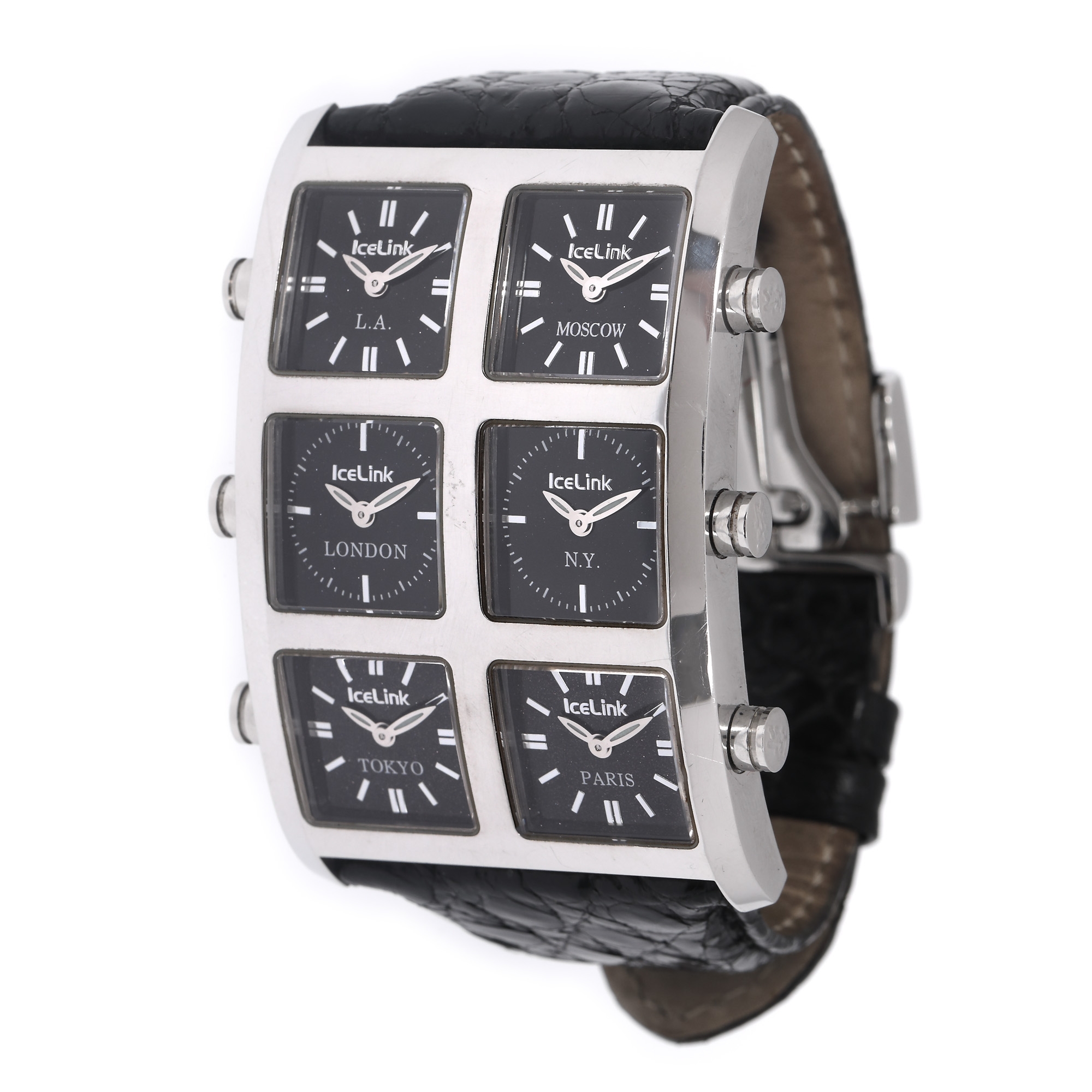 Ceas IceLink Ambassador 6-Timezone, de mână, bărbătesc