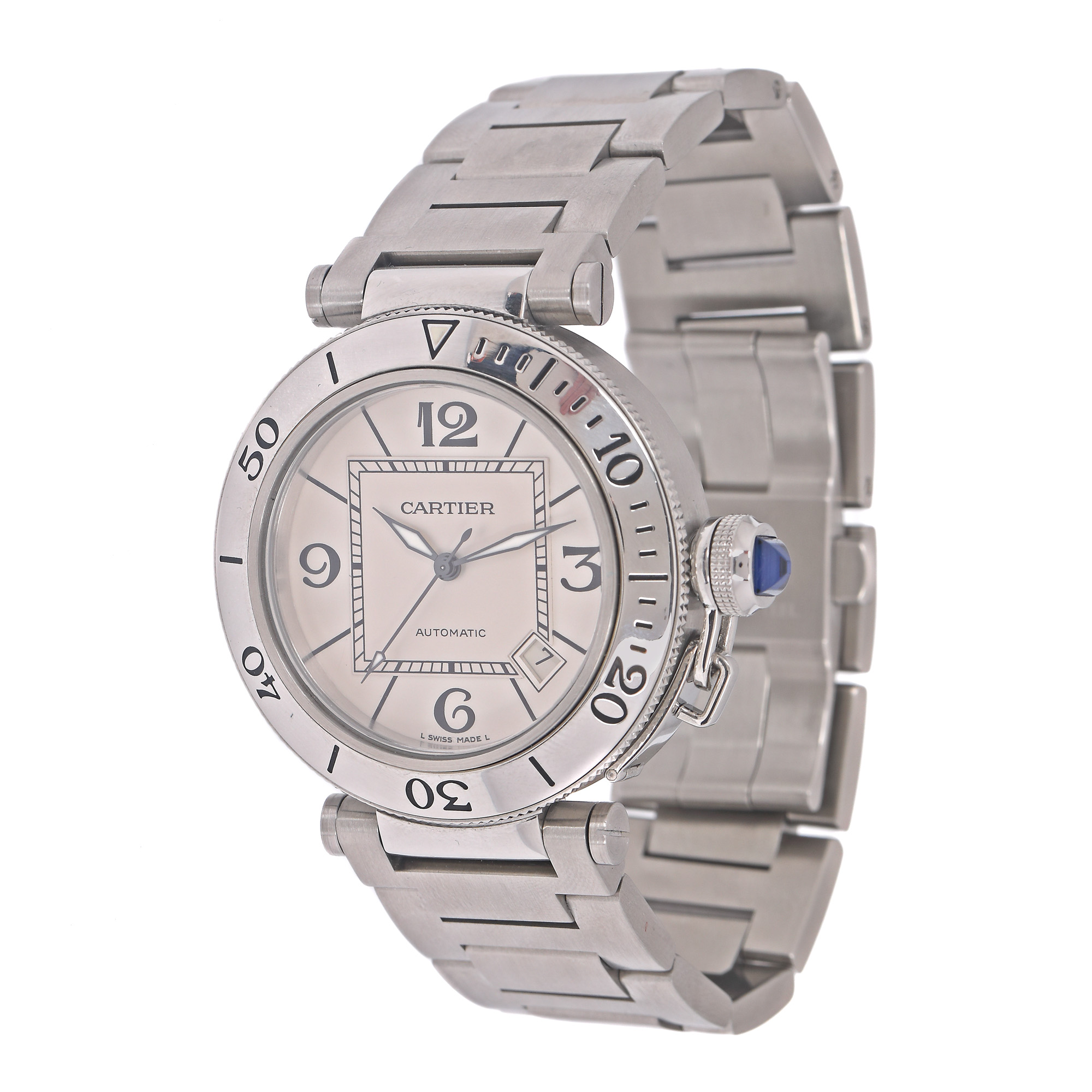 Cartier Pasha Seatimer wristwatch, unisex