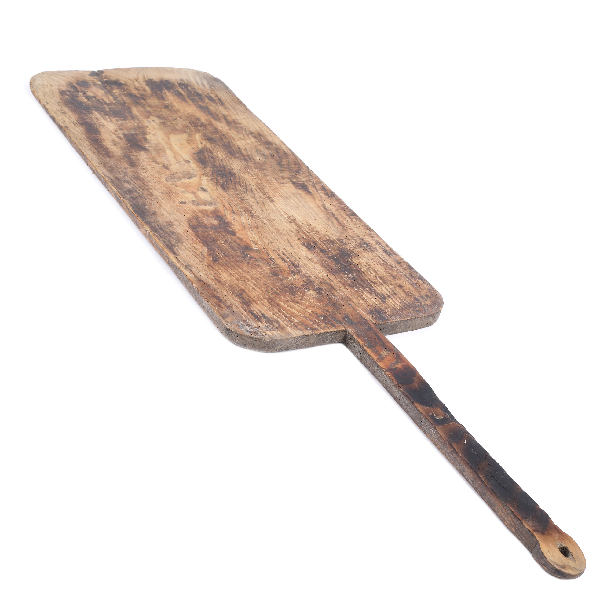 Wooden palette for removing bread from the oven, end of the 19th century