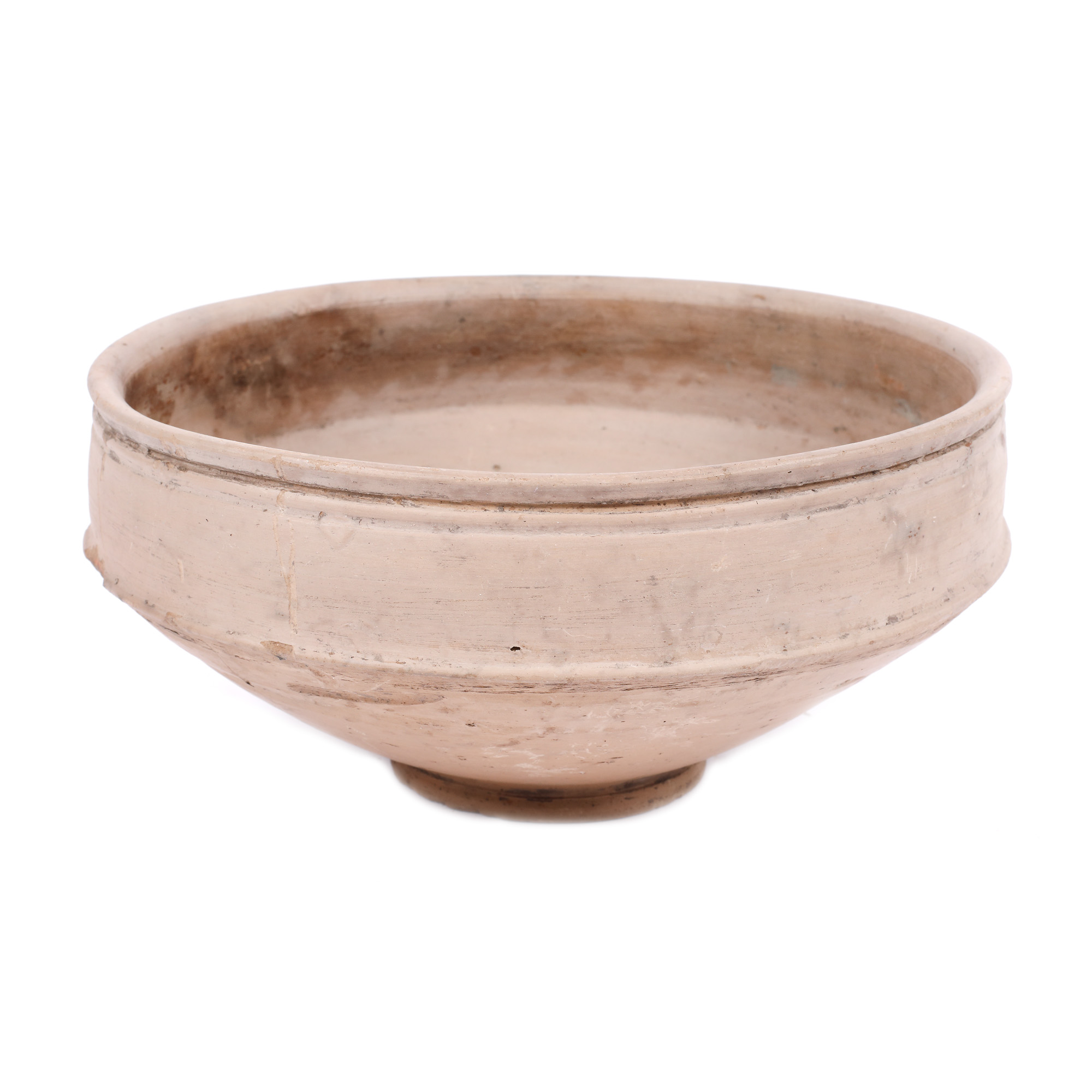 Roman ceramic bowl with angular wall, I-III AD