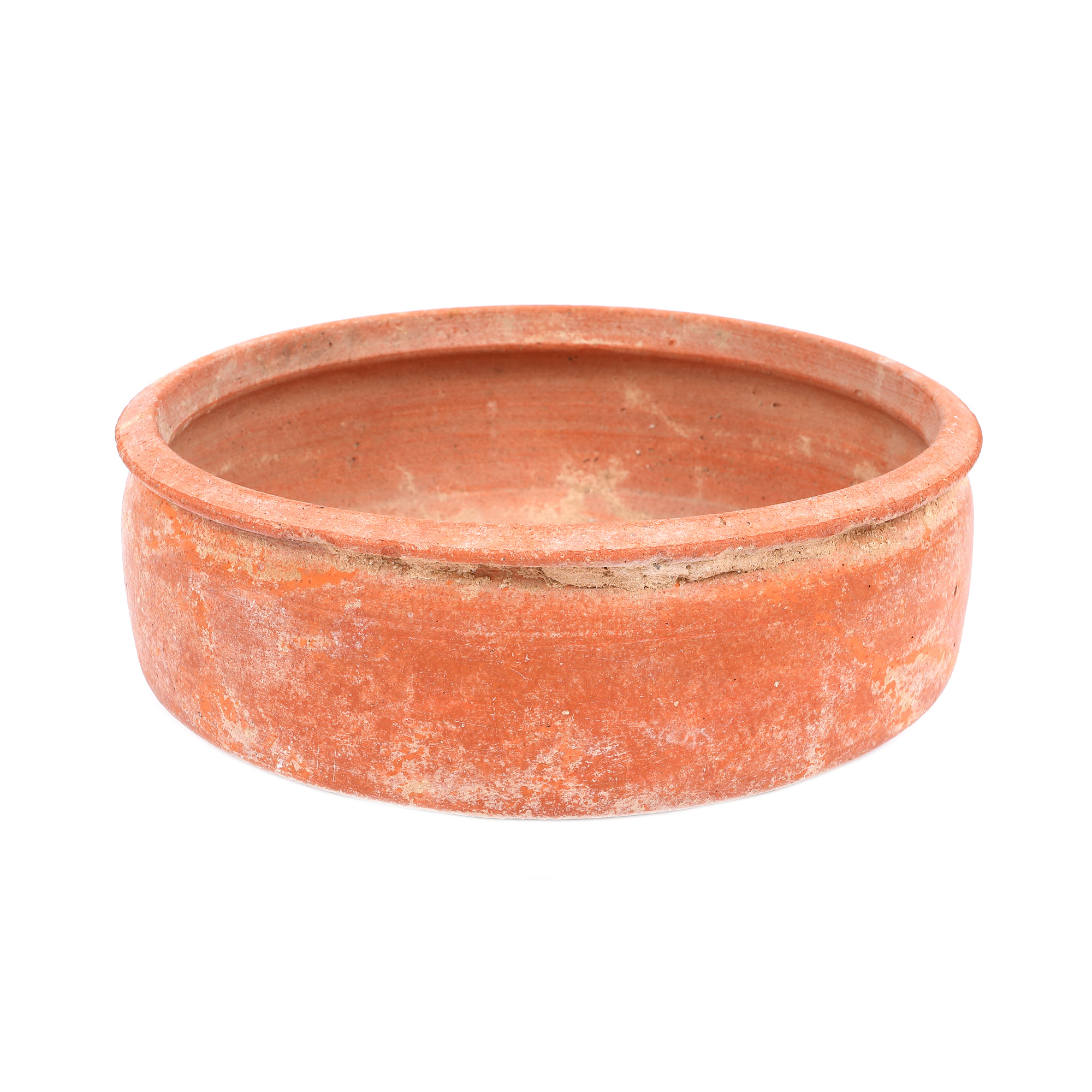 Roman cauldron made of terracotta, 2nd-3rd century AD, possibly North Africa
