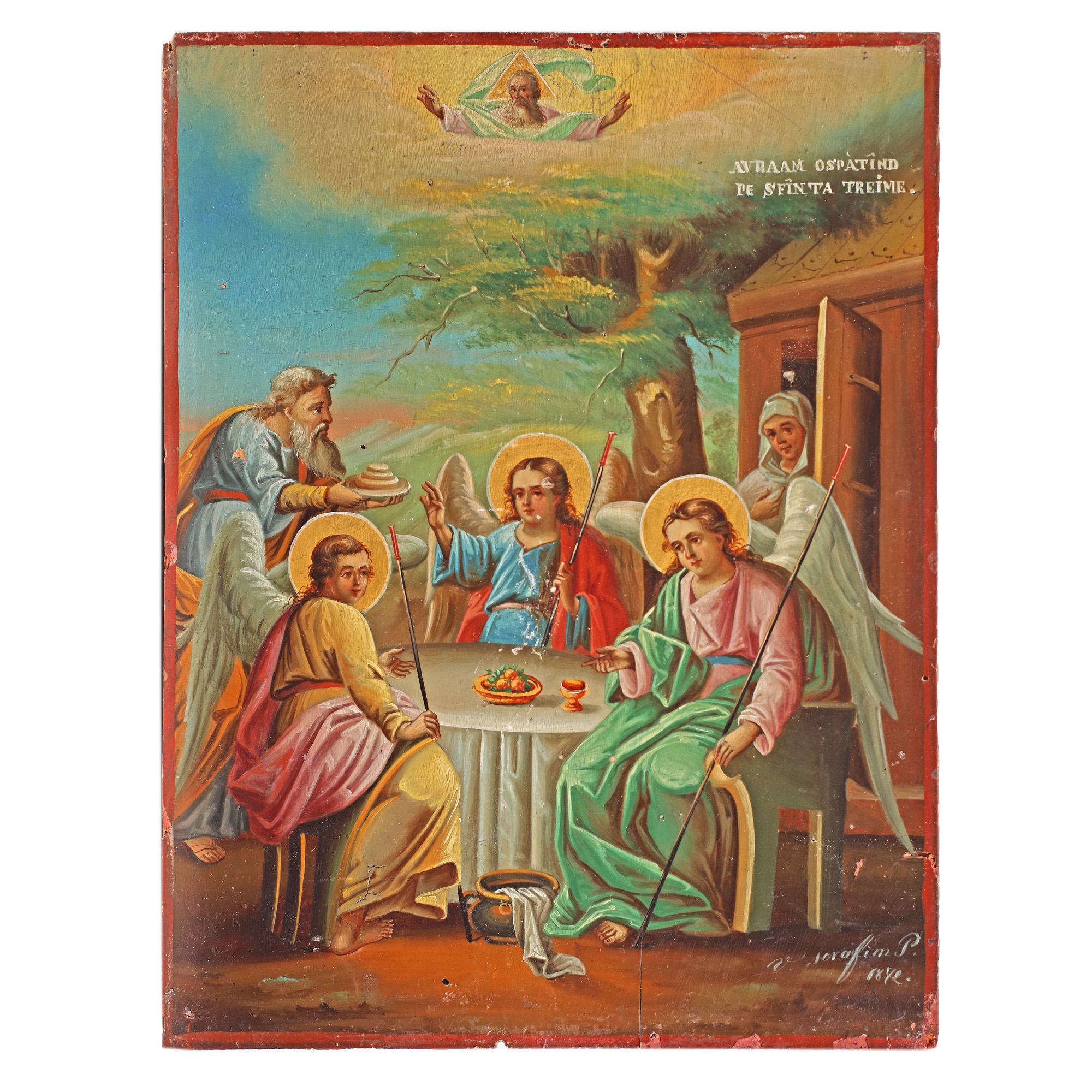 The Holy Trinity (Mamvri Supper)