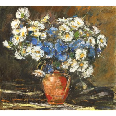 Pitcher with Cornflowers