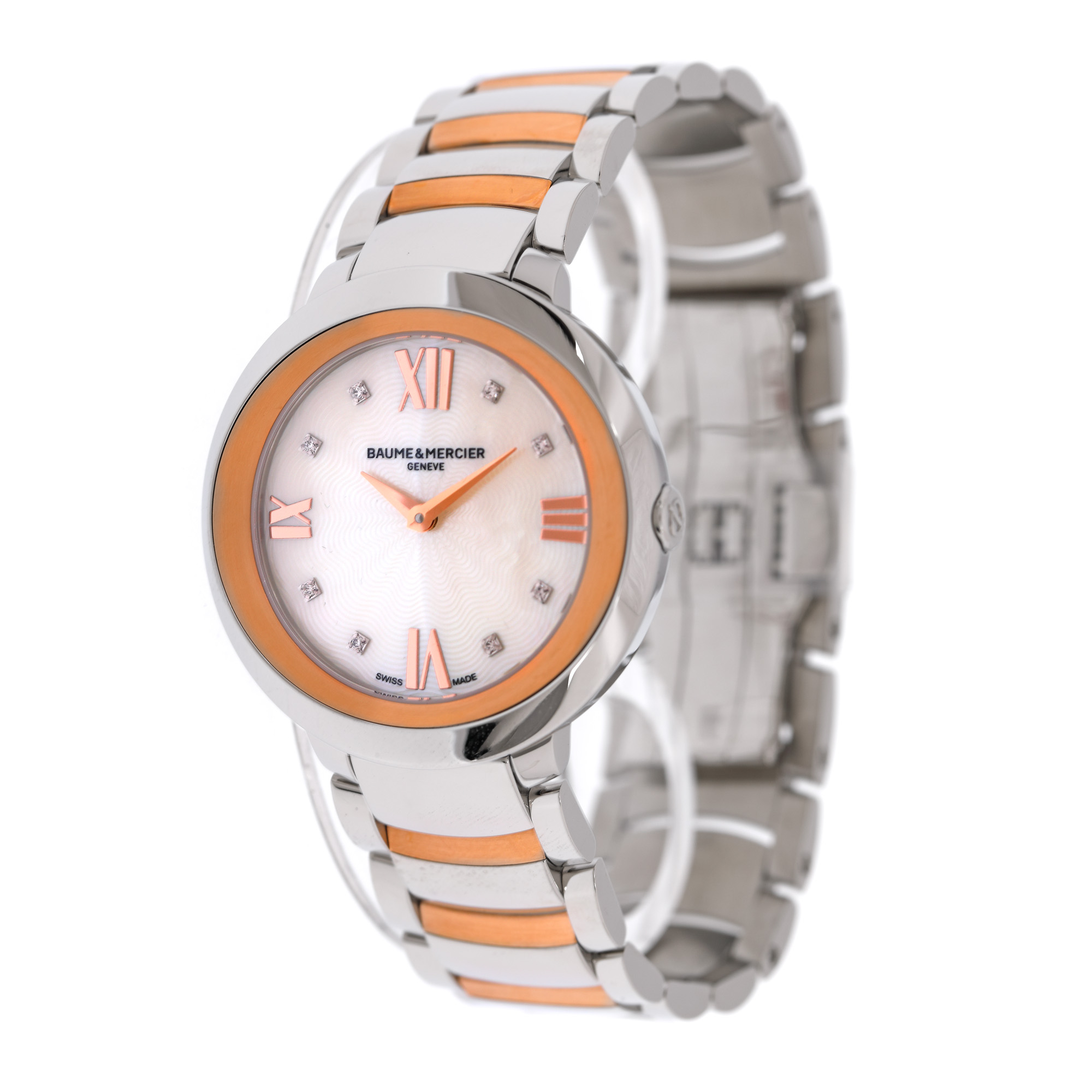 Baume & Mercier Promesse wristwatch, women's, new, original box, guarantee card