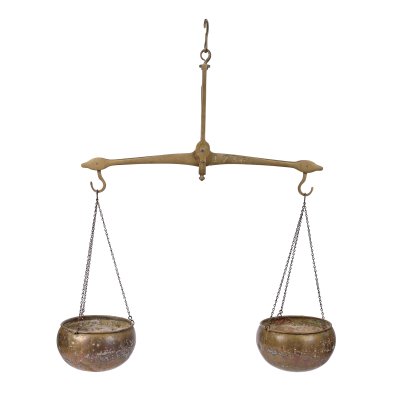 Commercial balance, dated 1736