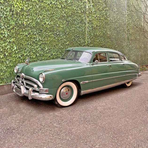 Automobil Hudson S.U.A., 1951, prima mașină înscrisă la cursele