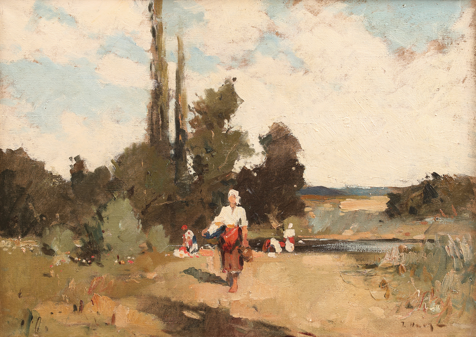 By the River