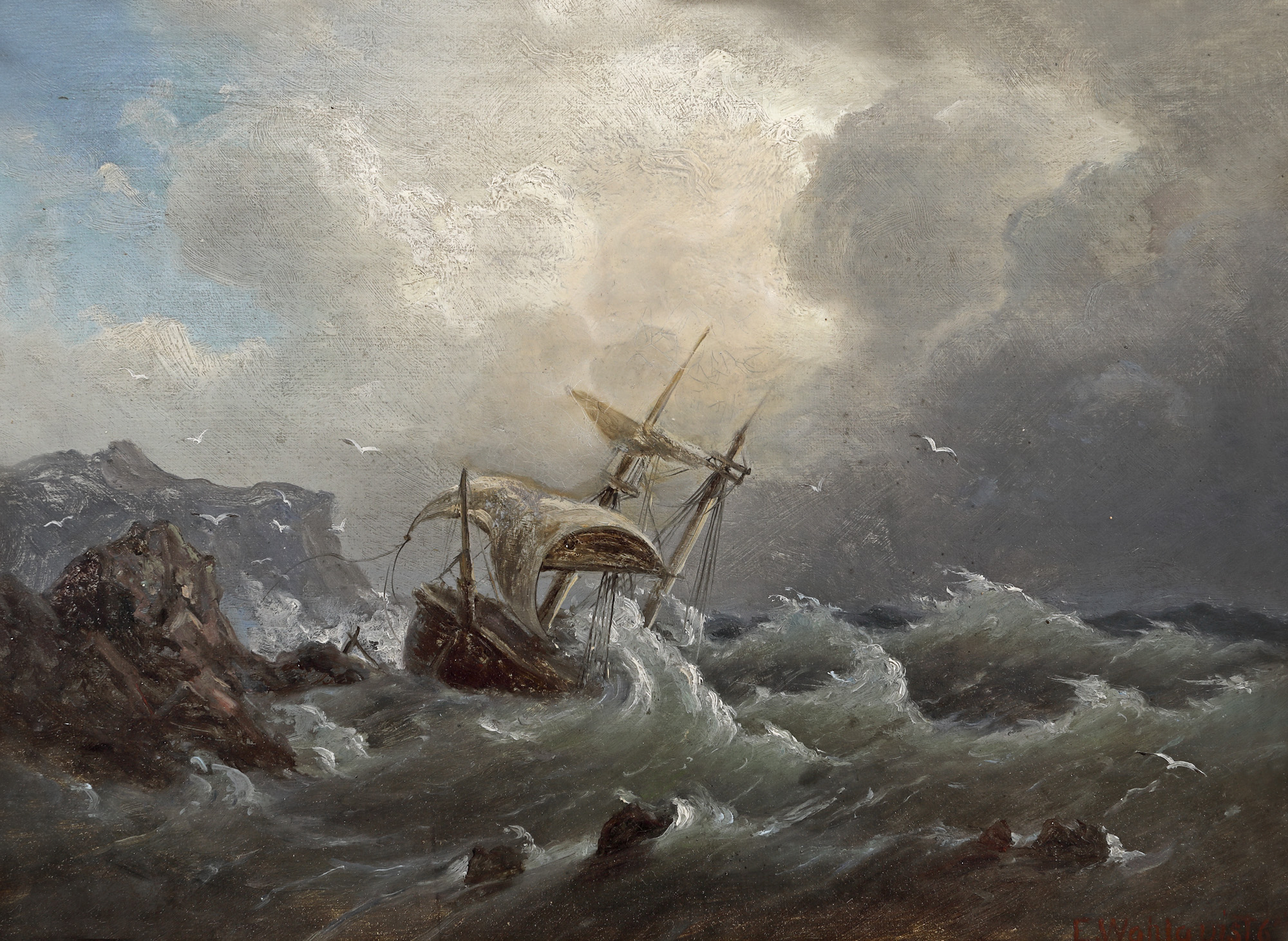 Offshore storm