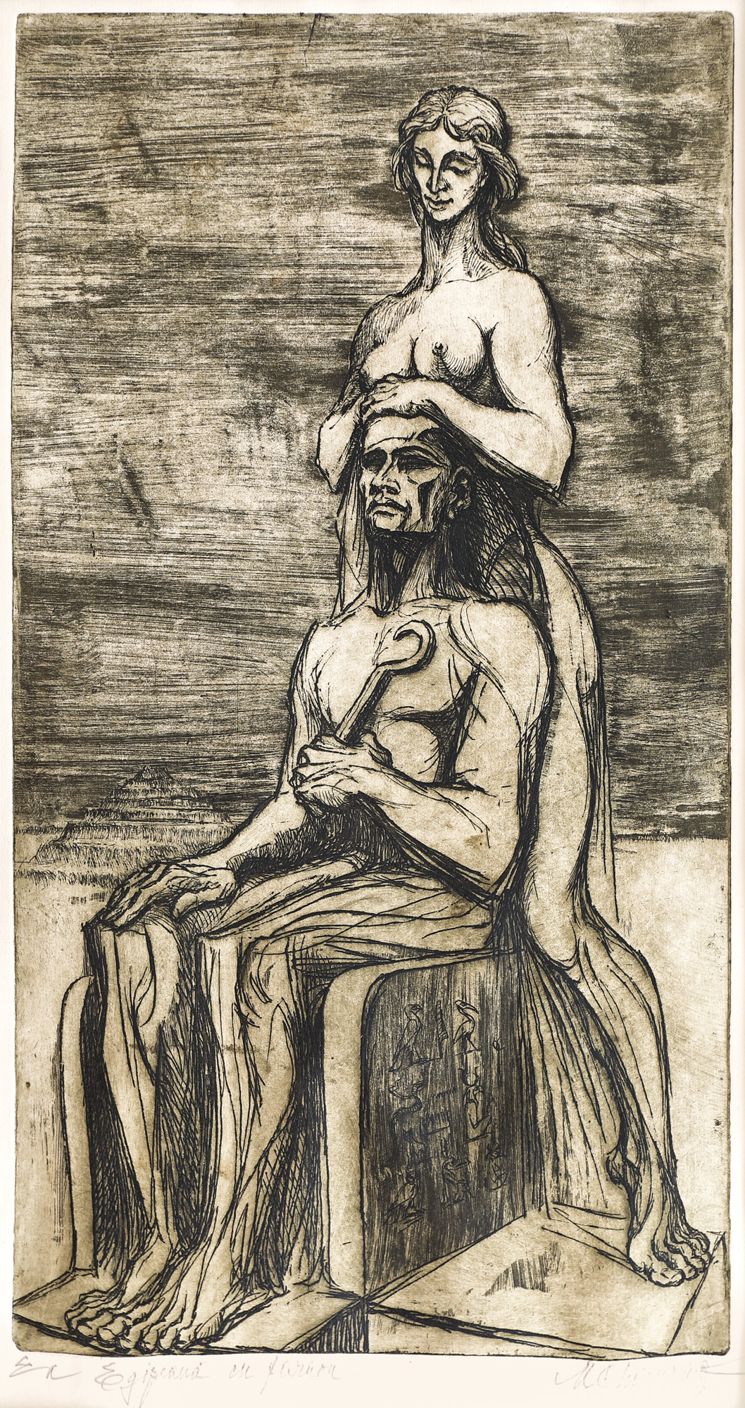 Egyptian Woman and Pharaoh