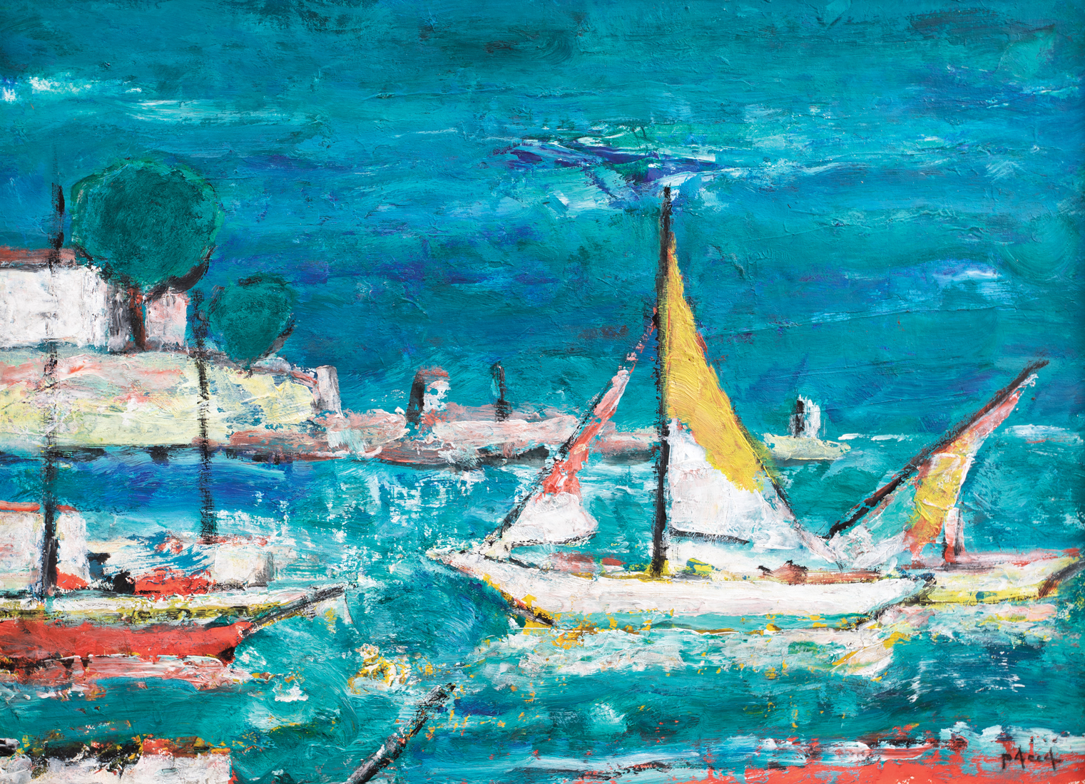 Boats in the Harbour