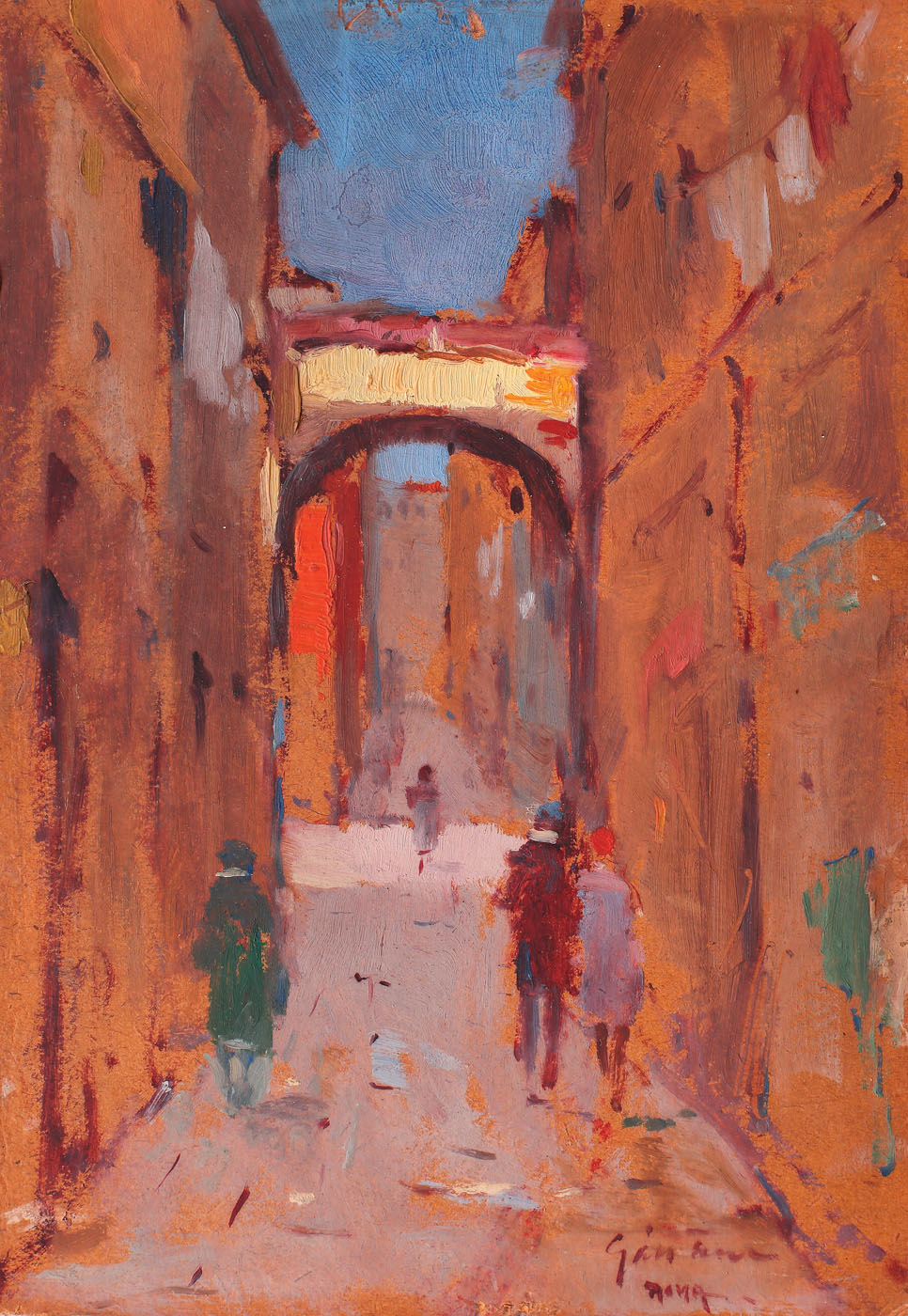 Stradă în Roma