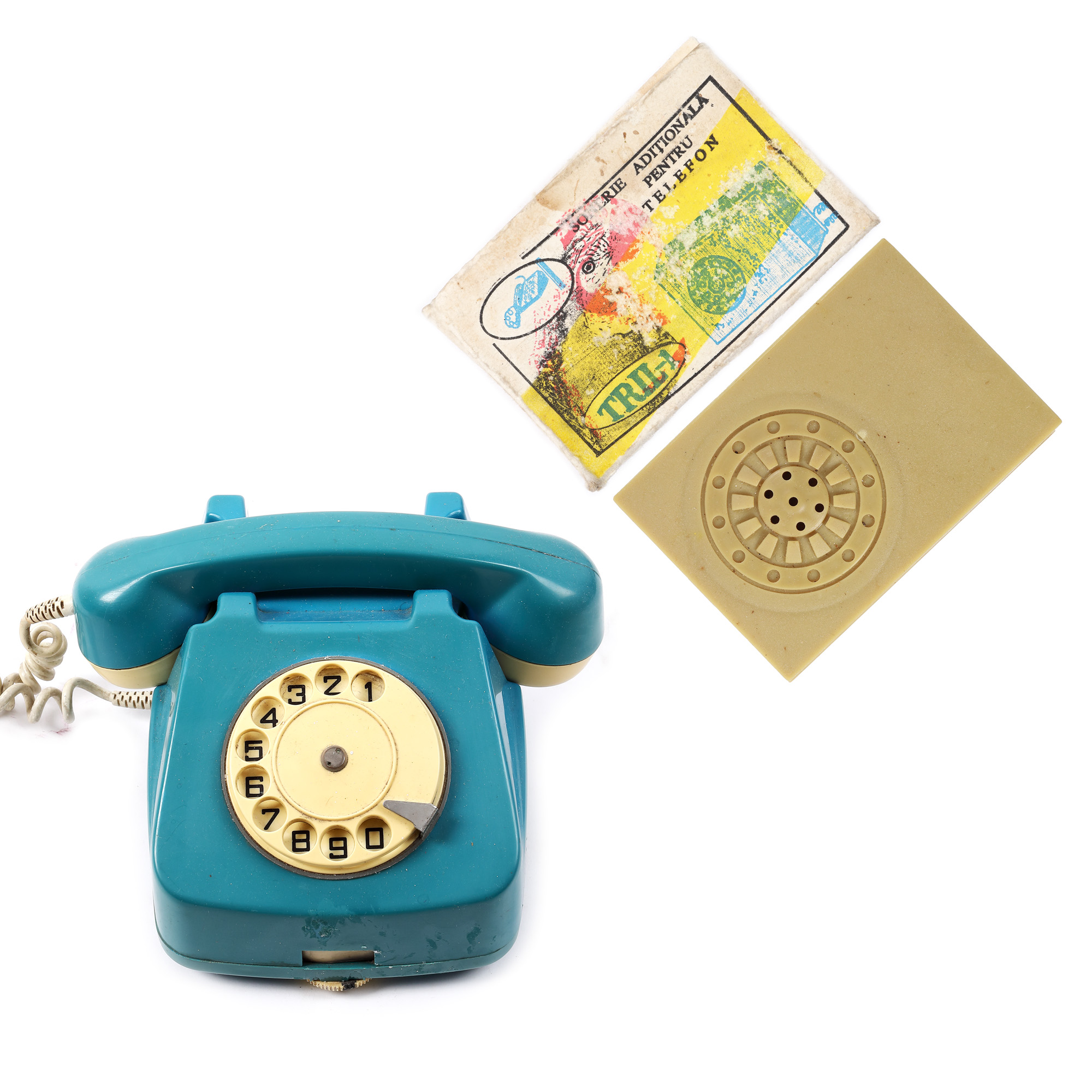 Lot format din telefon și sonerie adițională, cca. 1980