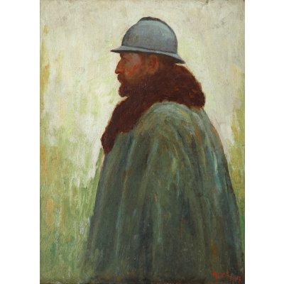 Study for King Ferdinand on the front in 1917