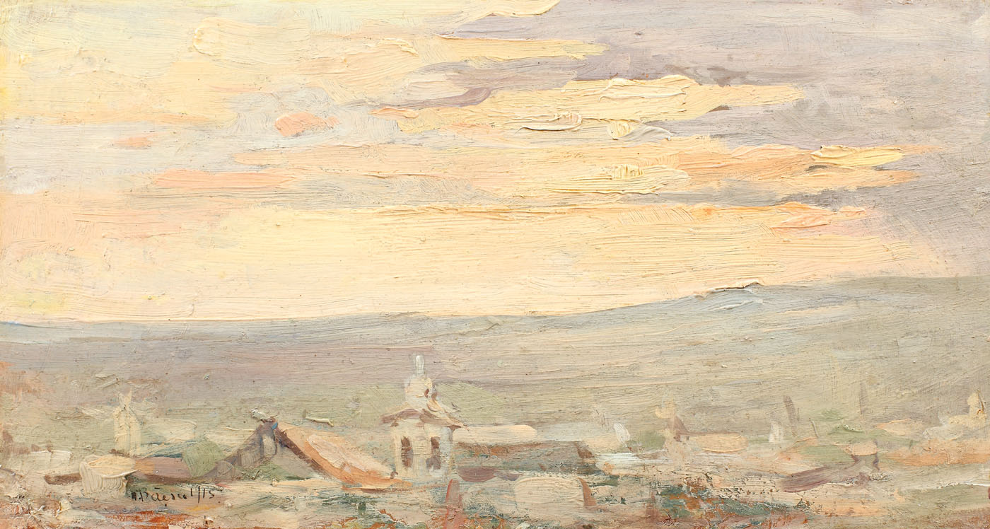 Landscape in Fălticeni