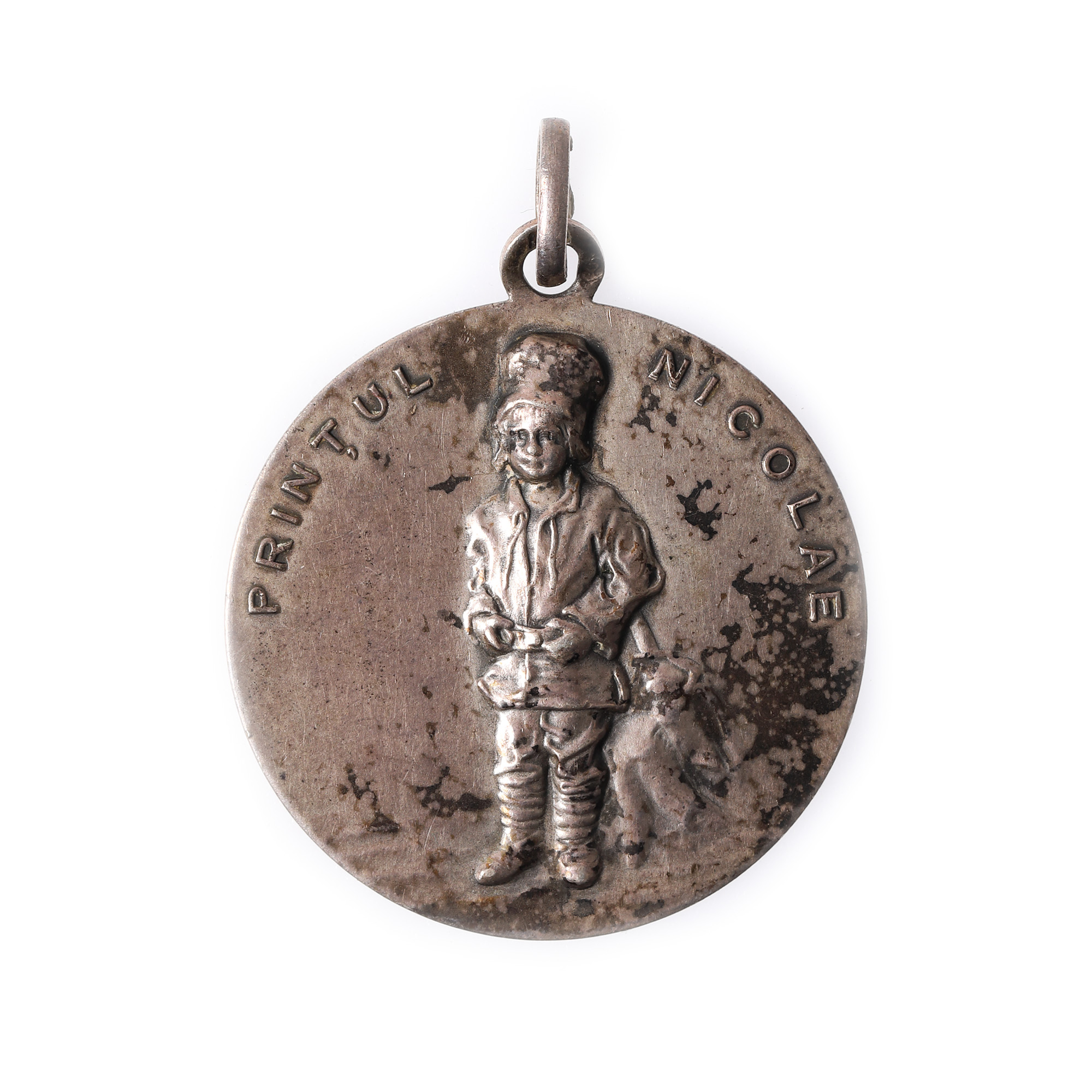 "Prince Nicholas" trinket , circa 1910, silver