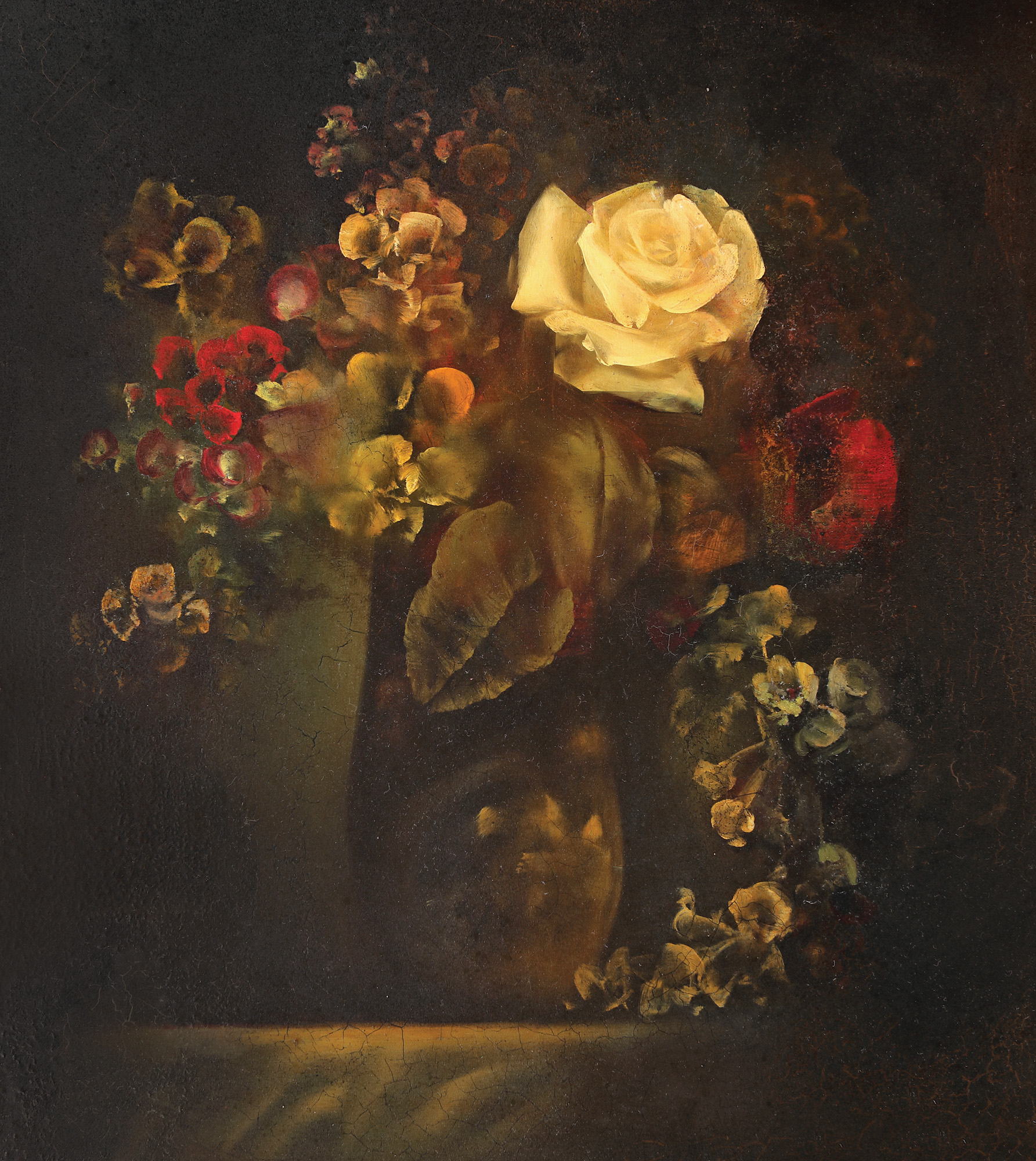 Hydrangeas and Roses