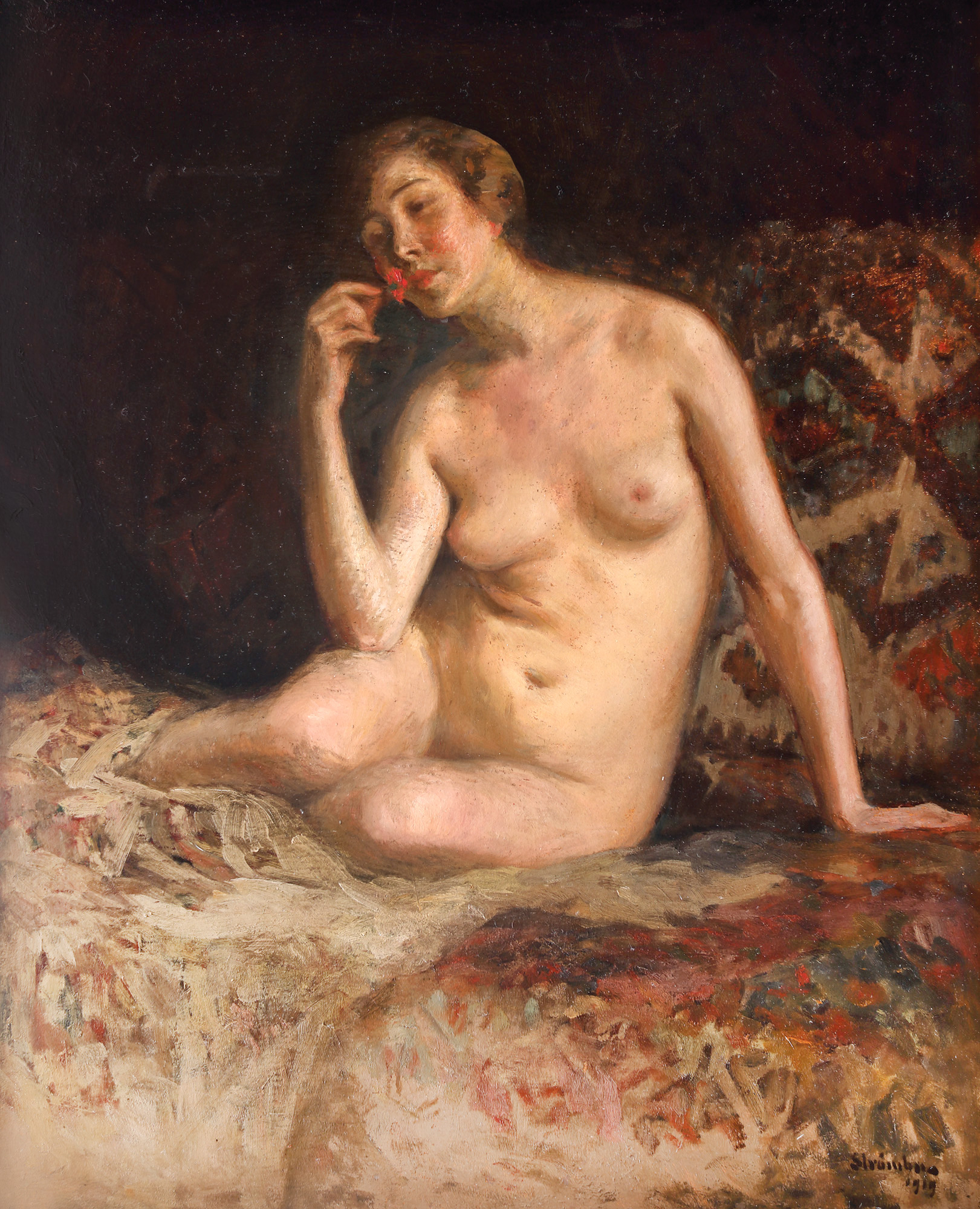 Nud în interior