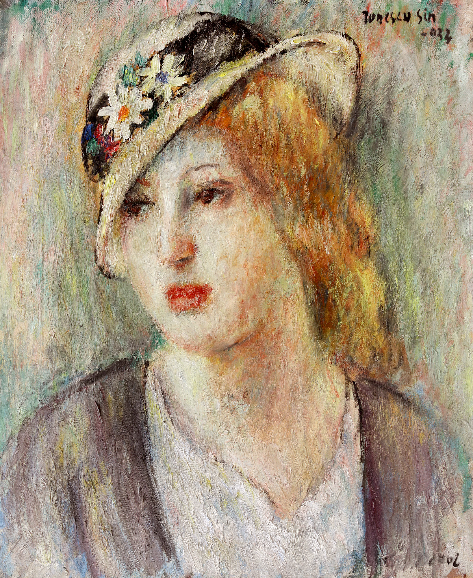 Young Lady with a Hat